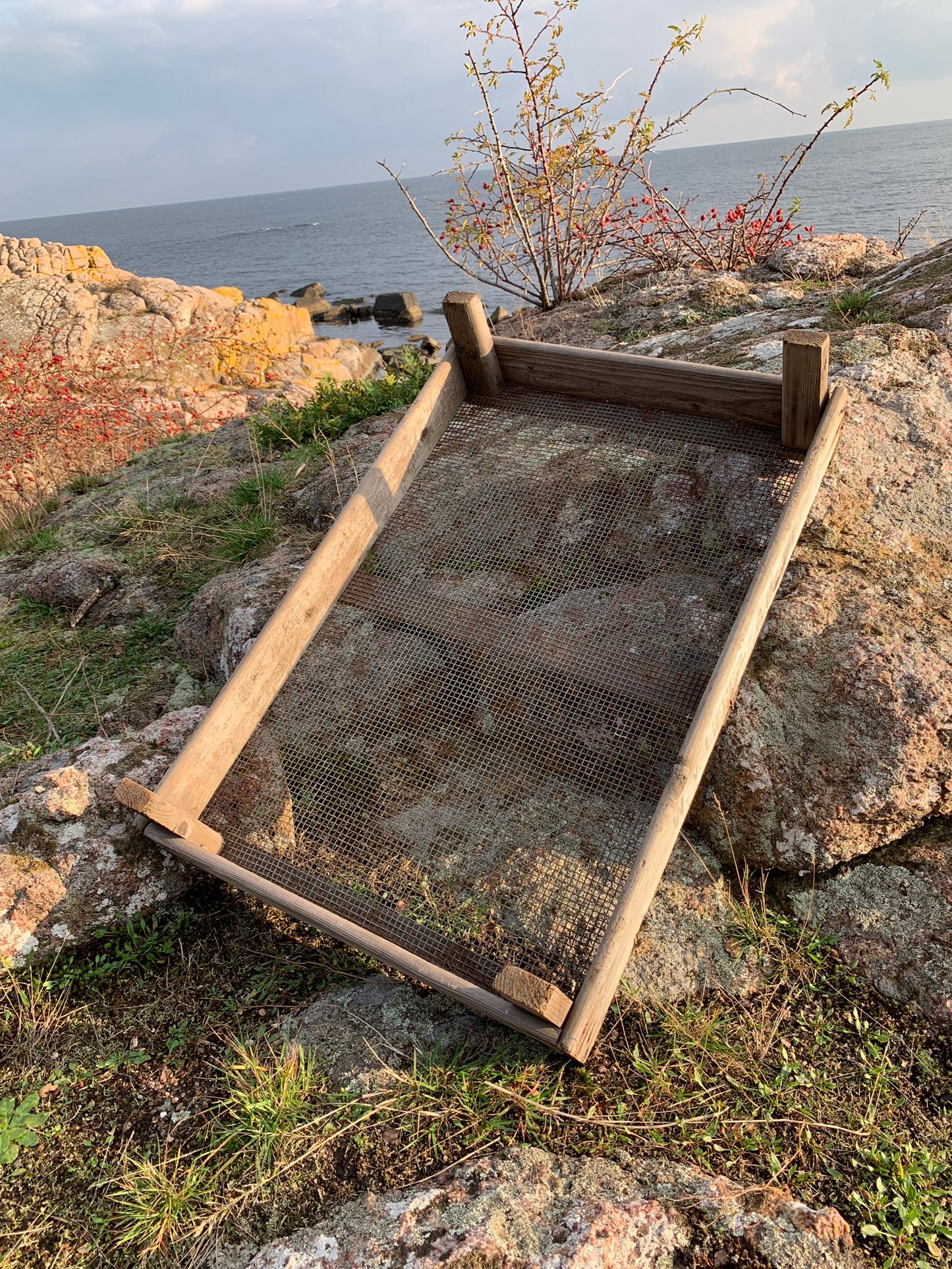 Løgkasse med skøn patina