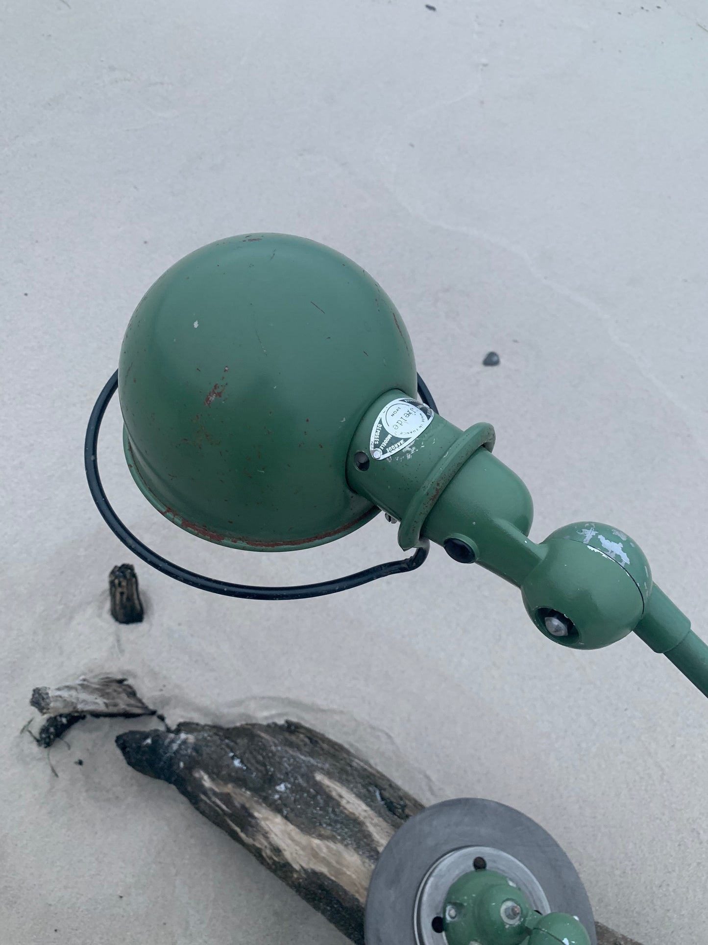 Jieldé bord/væg lampe med to arme - Grøn