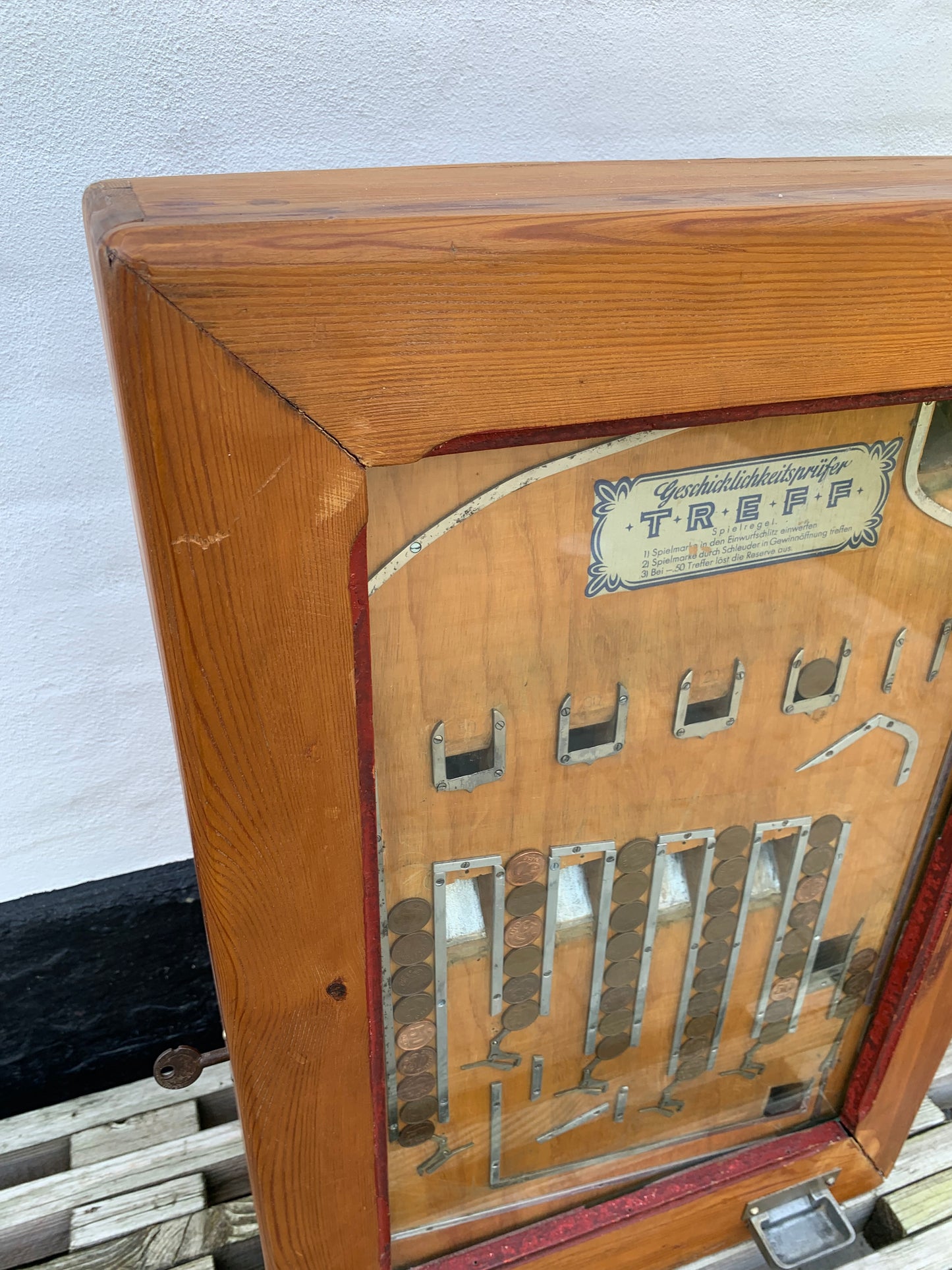 Gammel spilleautomat