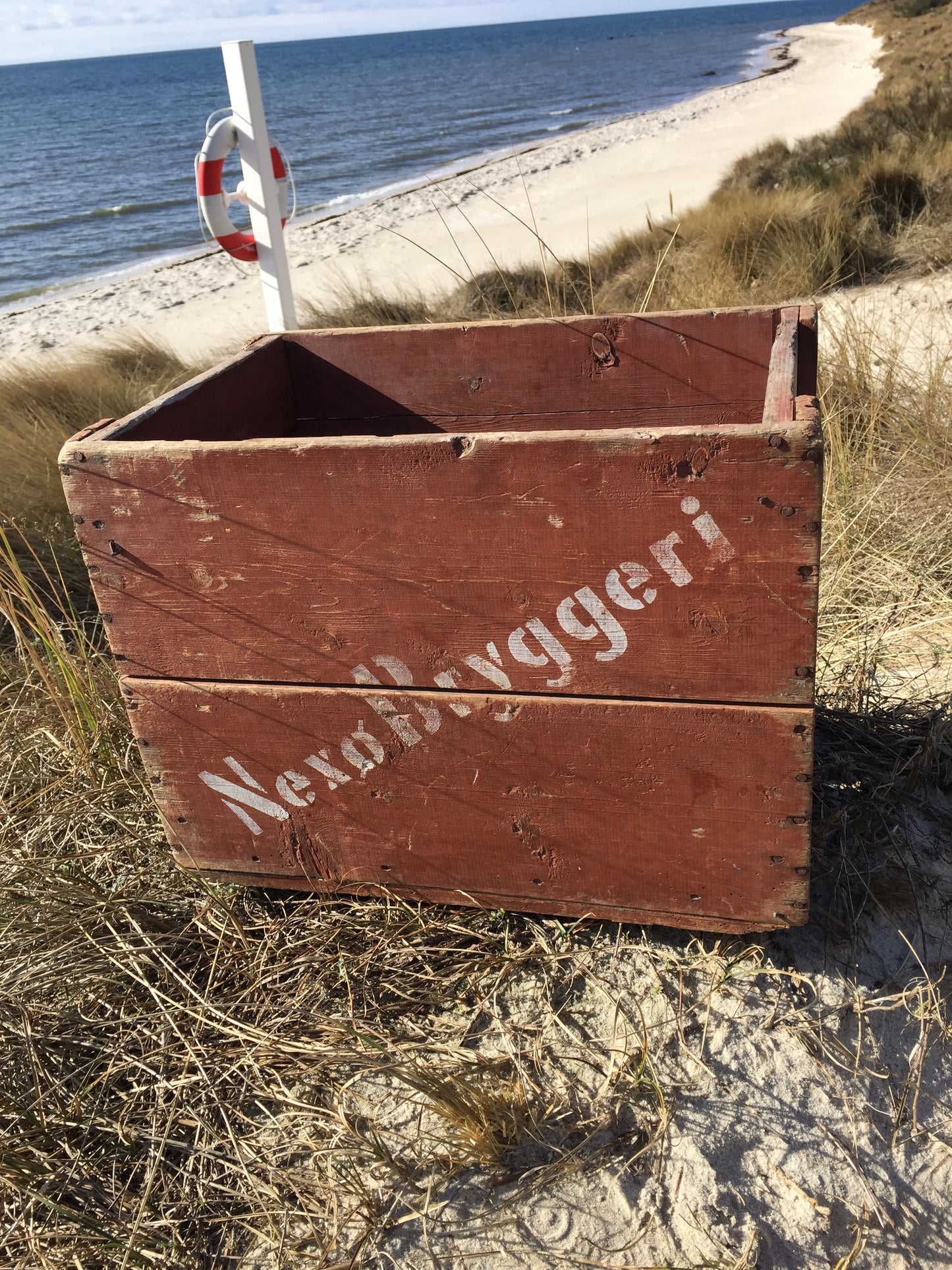 Ølkasse fra Nexø bryggeri