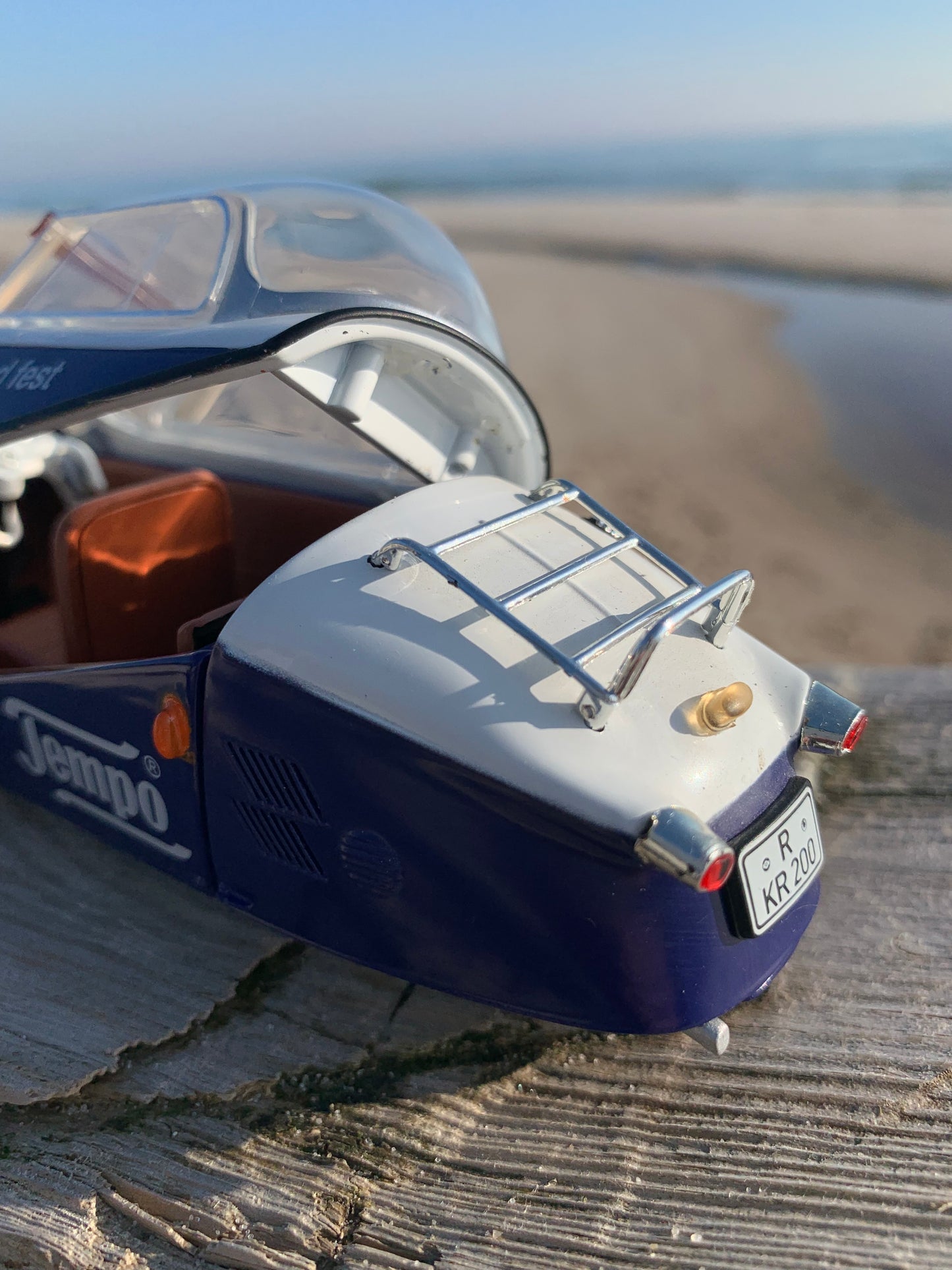 Messerschmidt kabinescooter - Blå