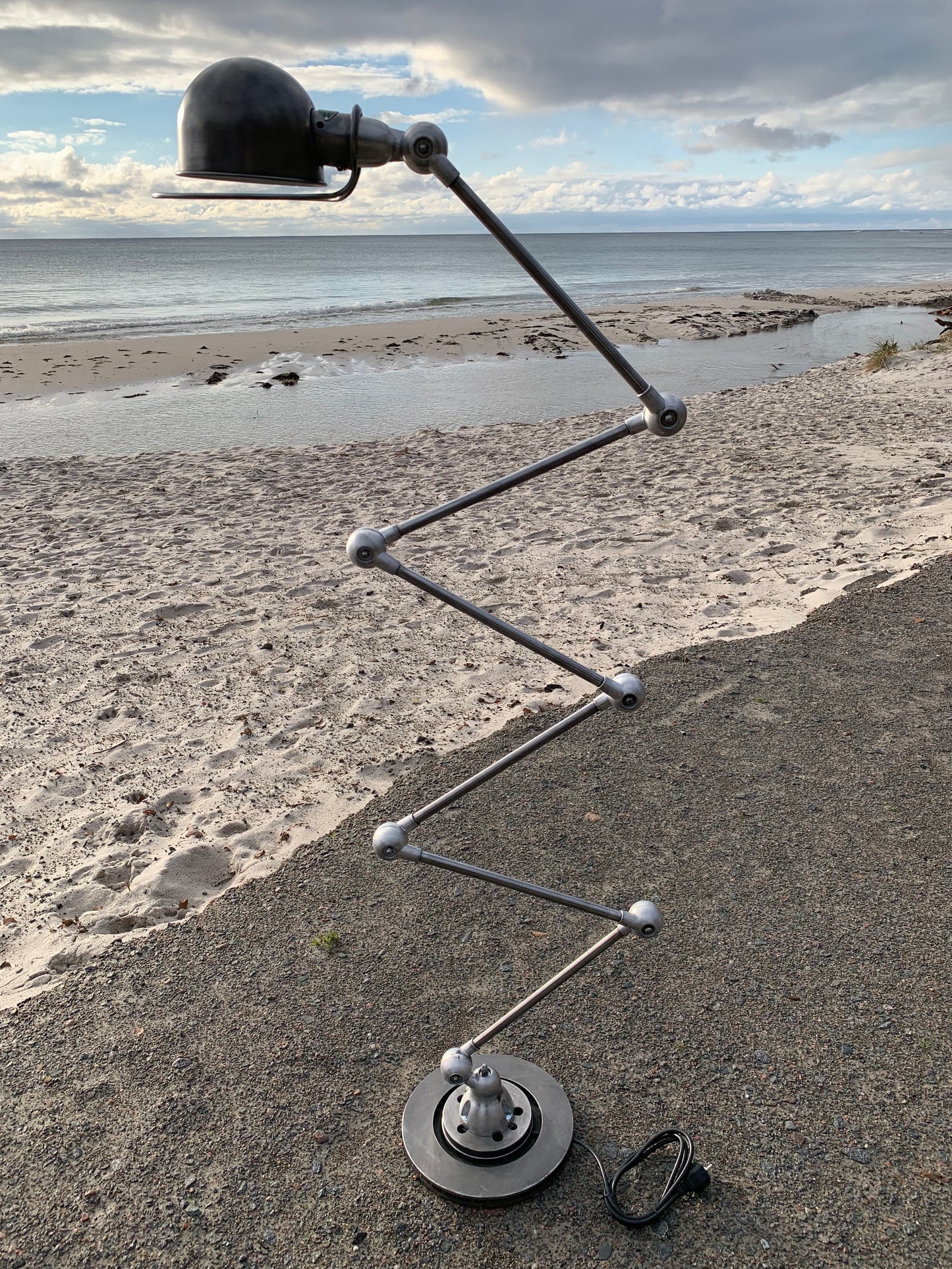 Jieldé gulvlampe med 6 arme