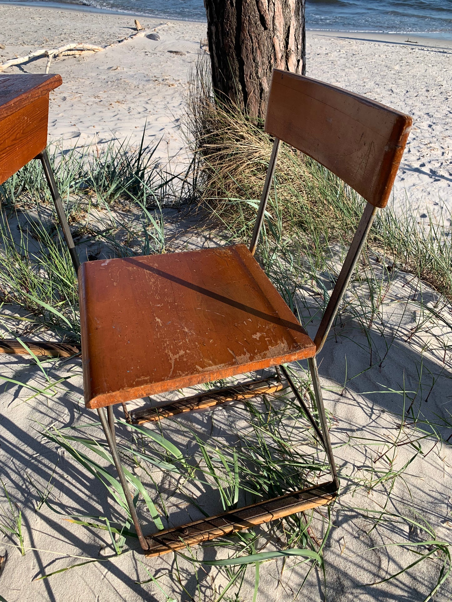 Skolebord og stol fra Grythyttan