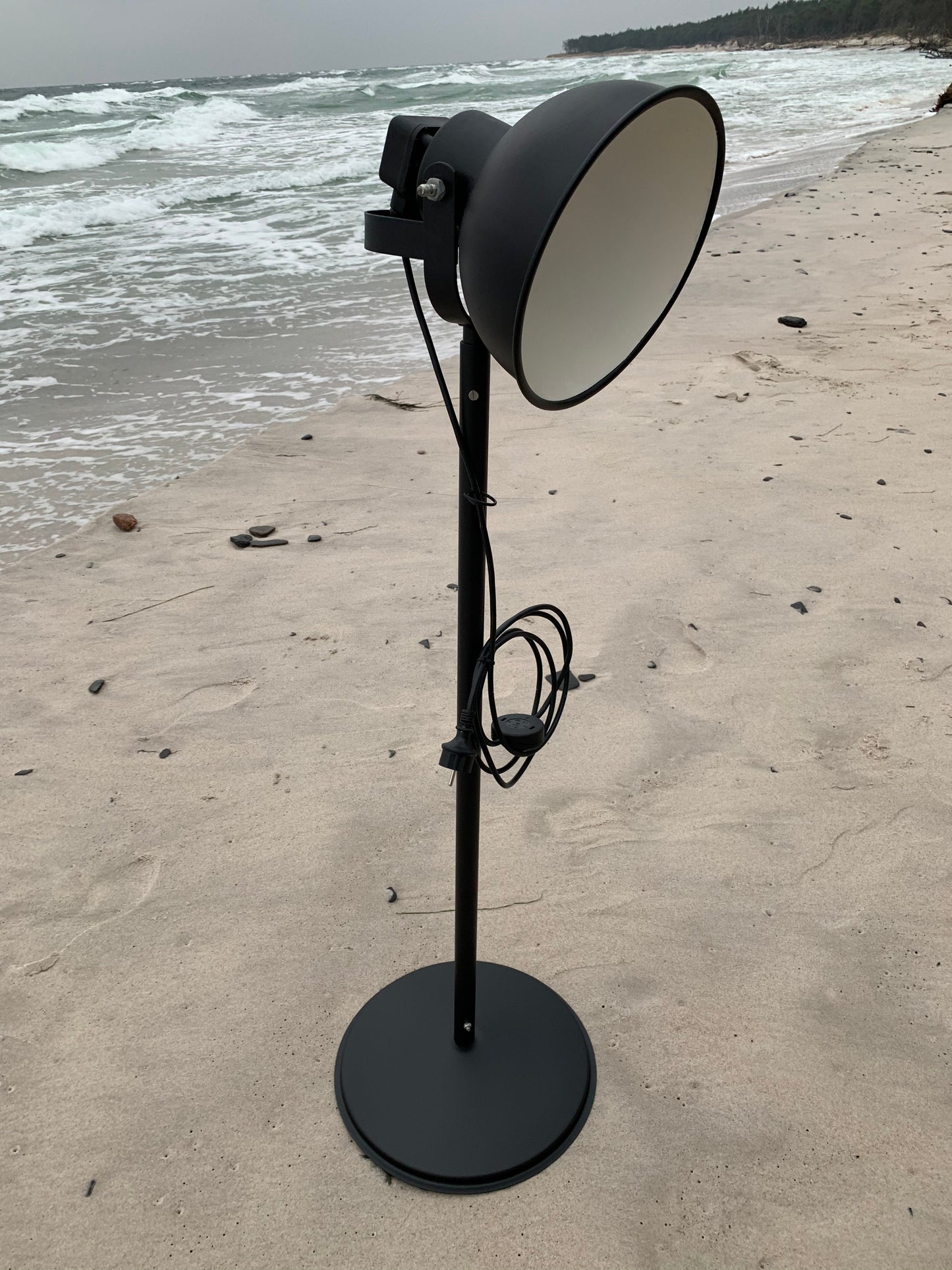 Industriel gulvlampe