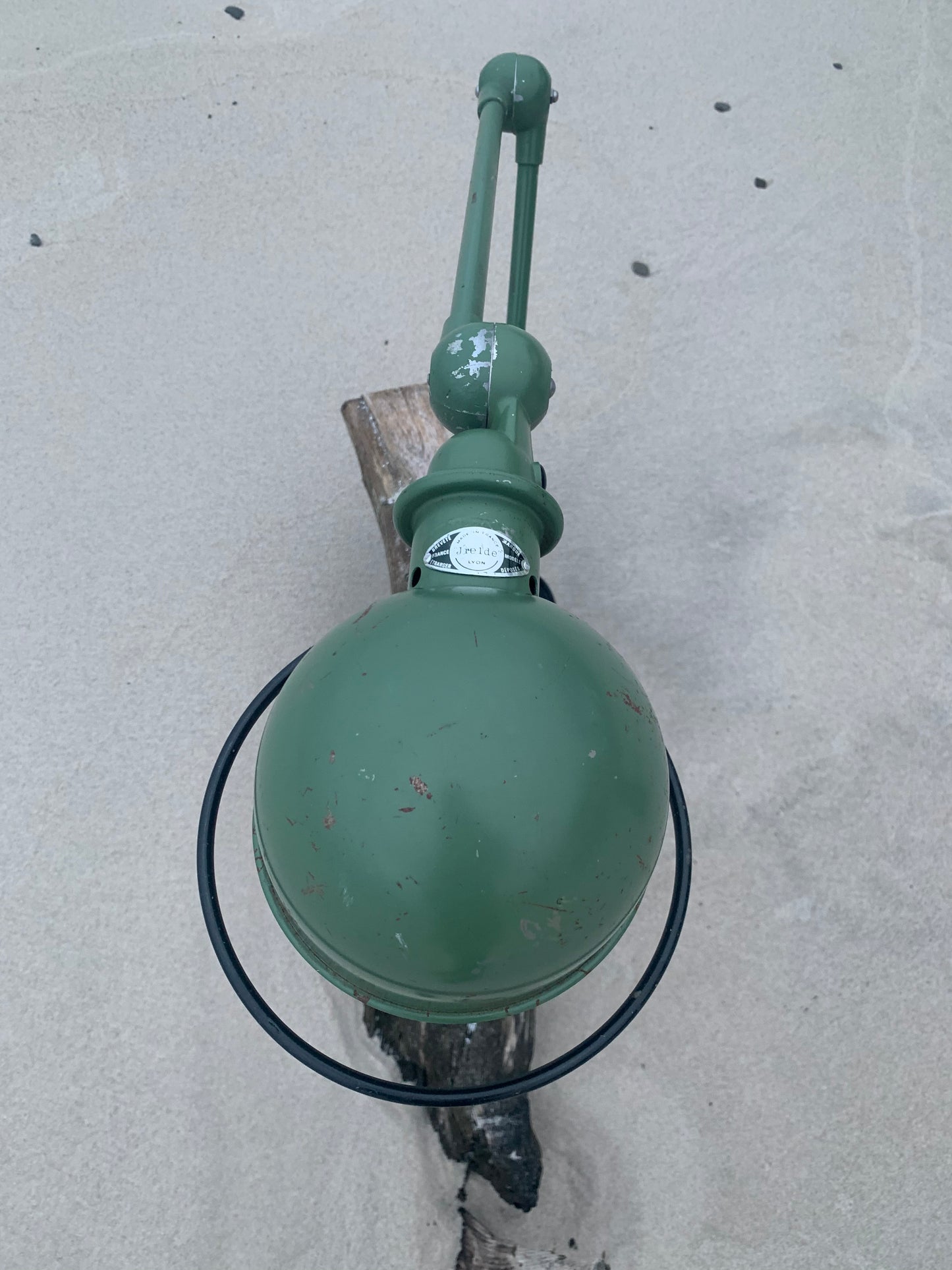 Jieldé bord/væg lampe med to arme - Grøn