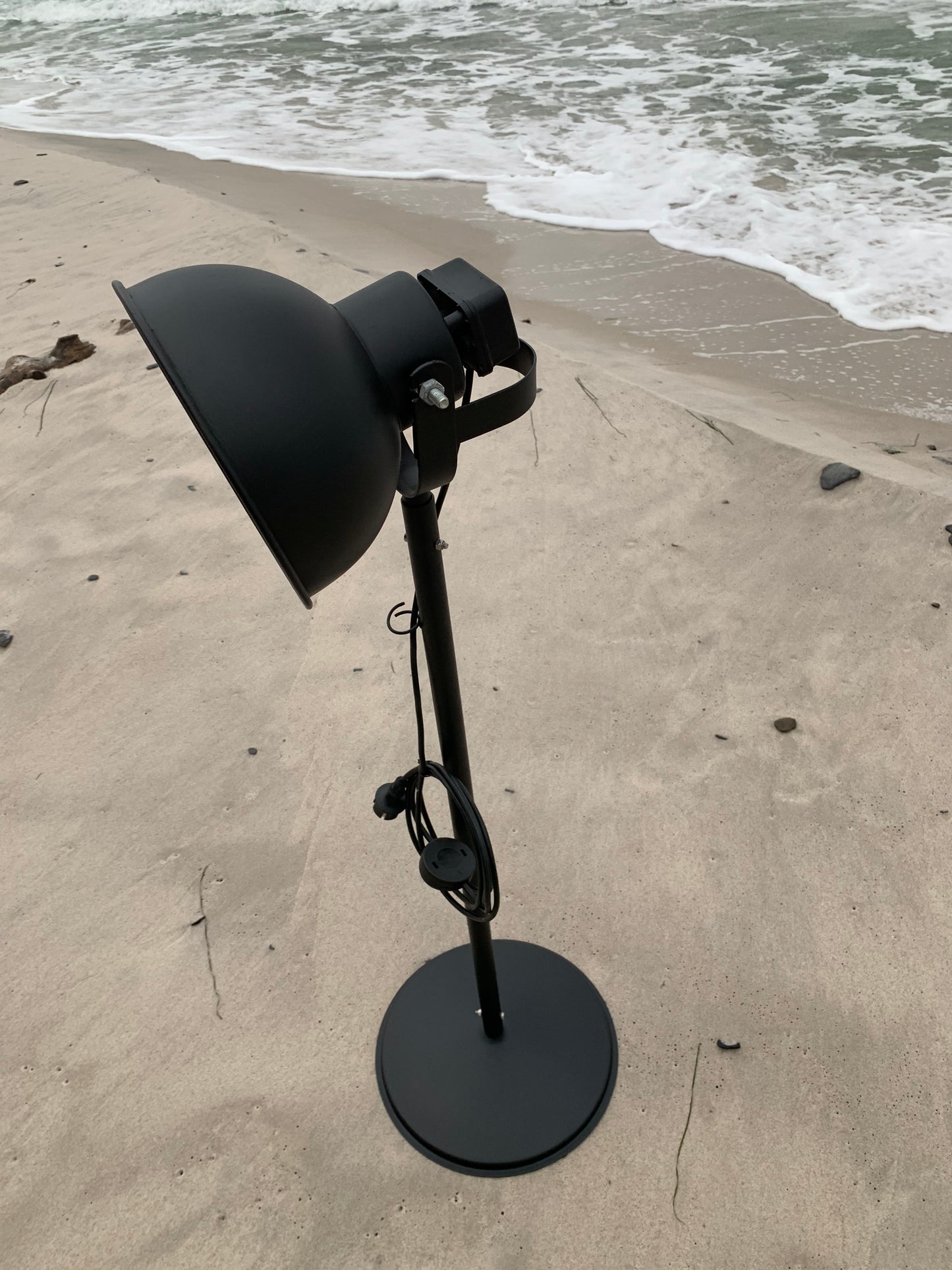 Industriel gulvlampe