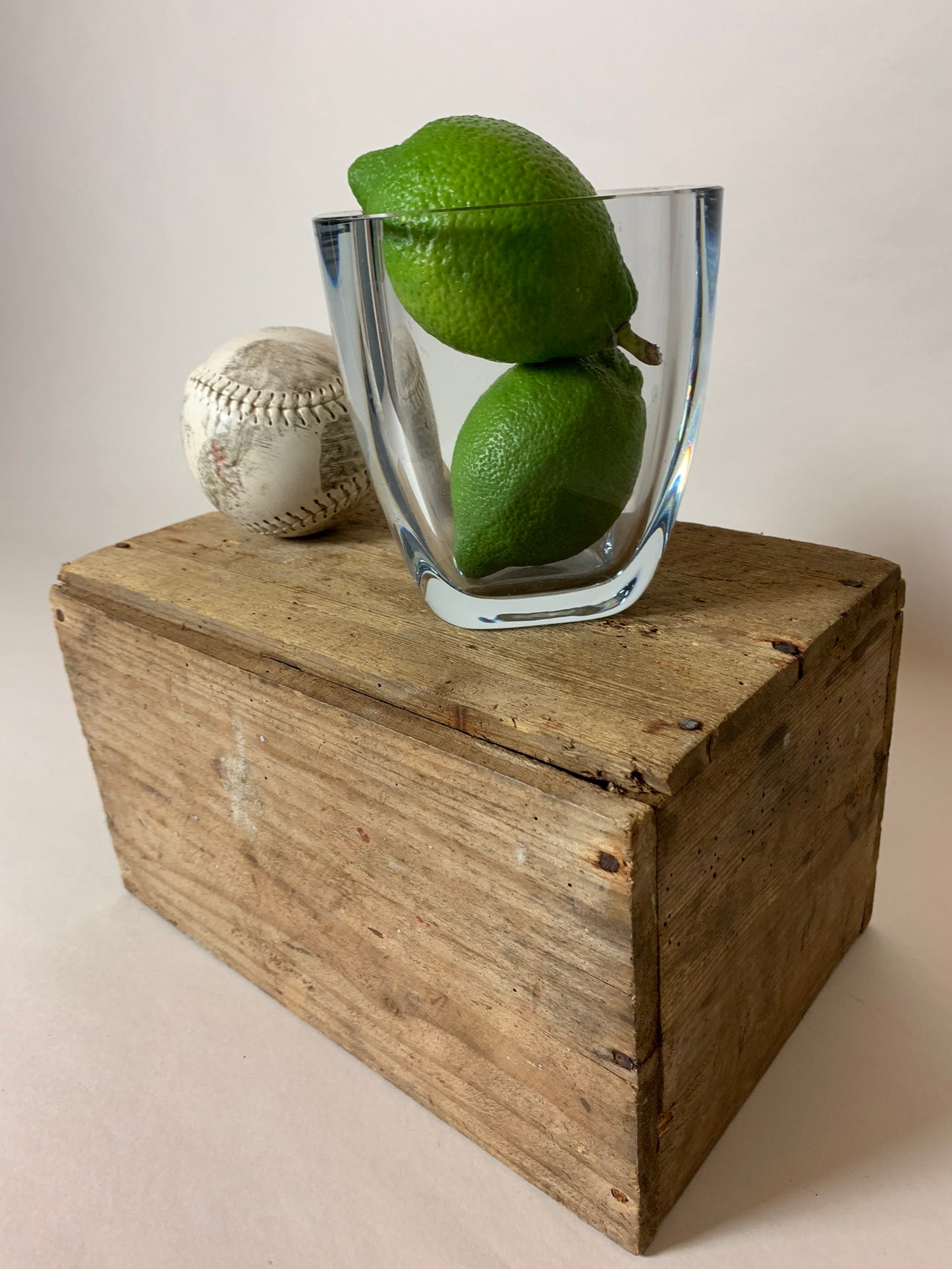 Vase eller glas - sandsynligvis fra Strömbergshyttan