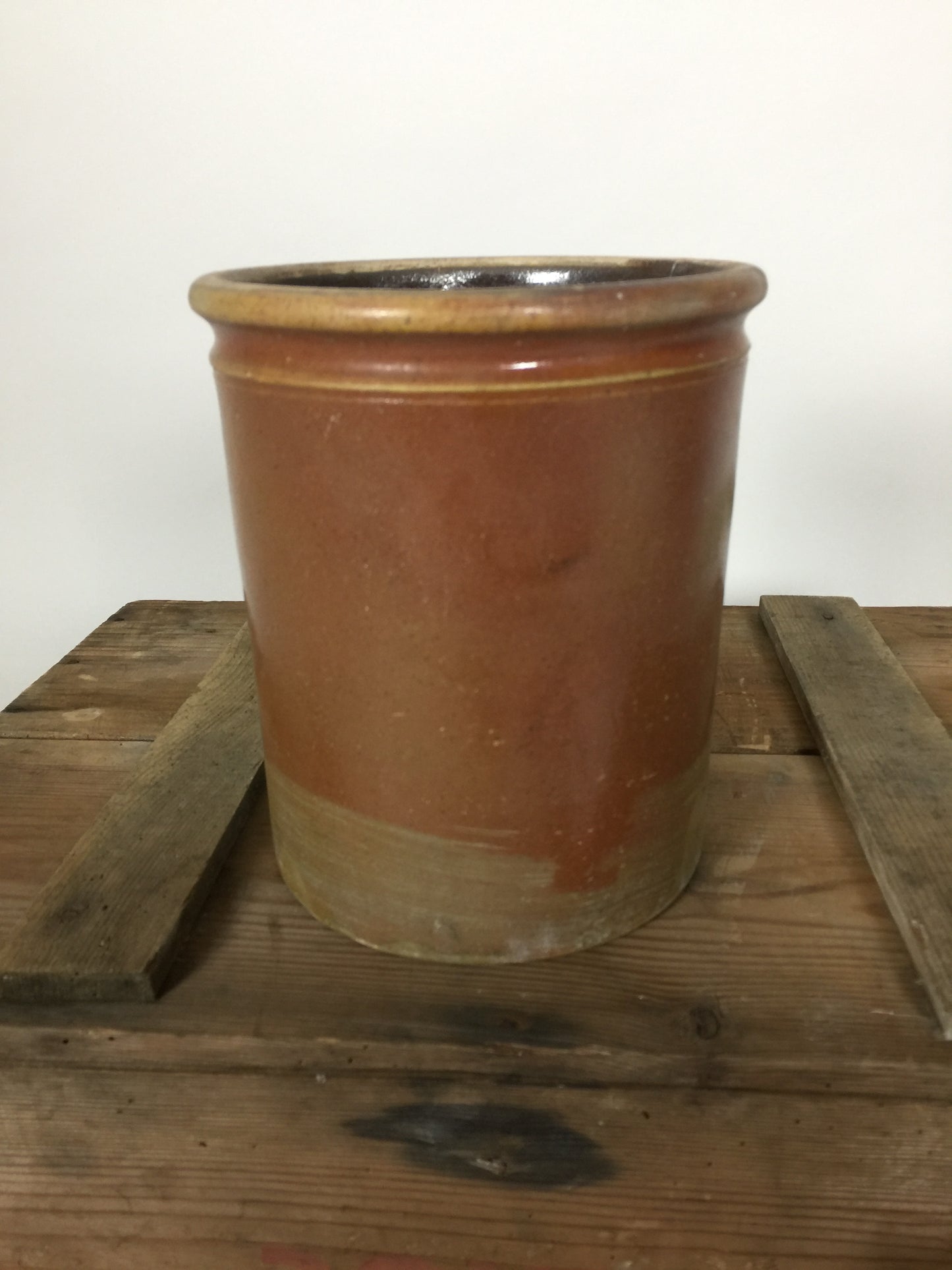 Syltekrukke med patina