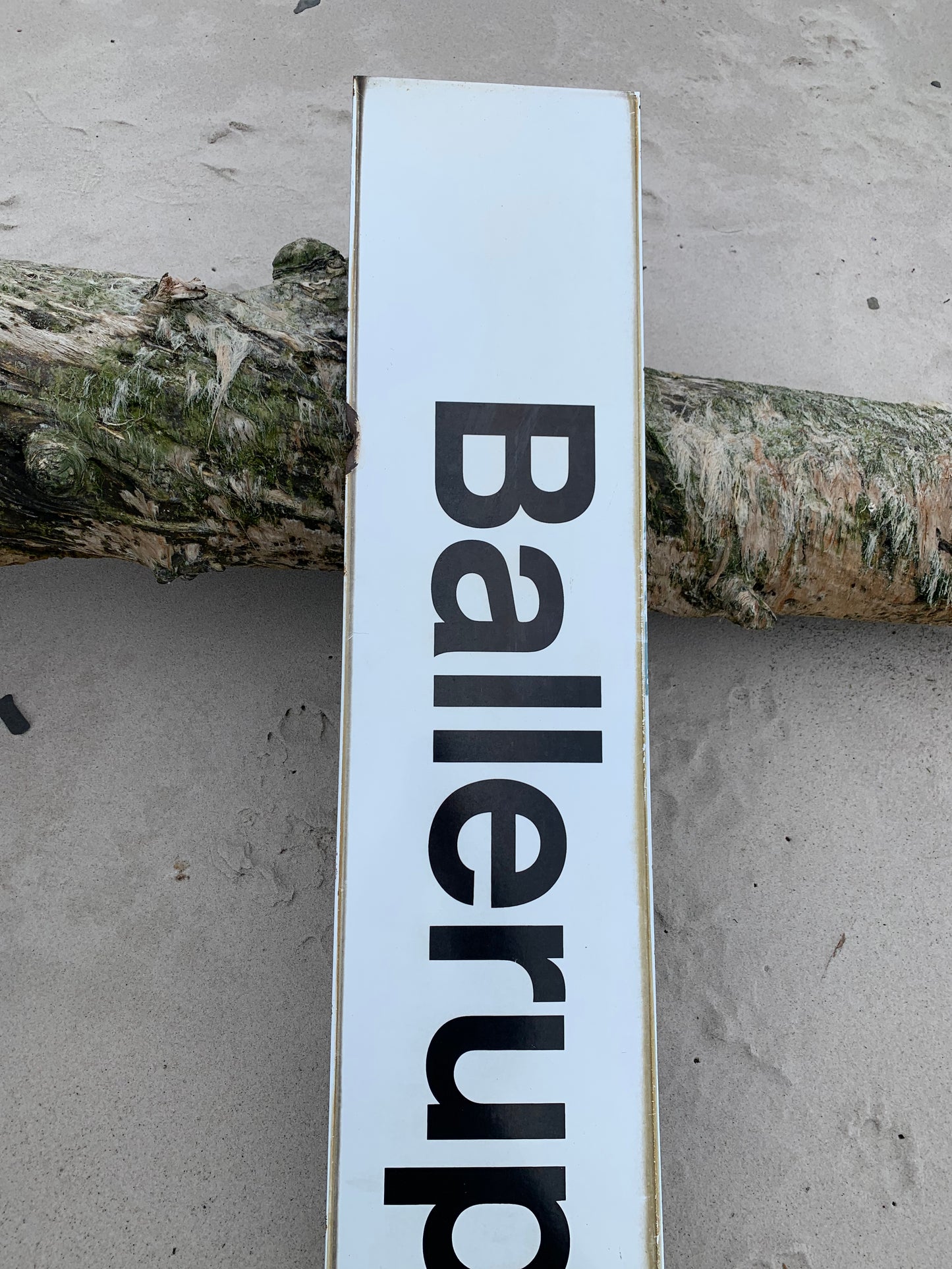 Stort skilt fra Ballerup station