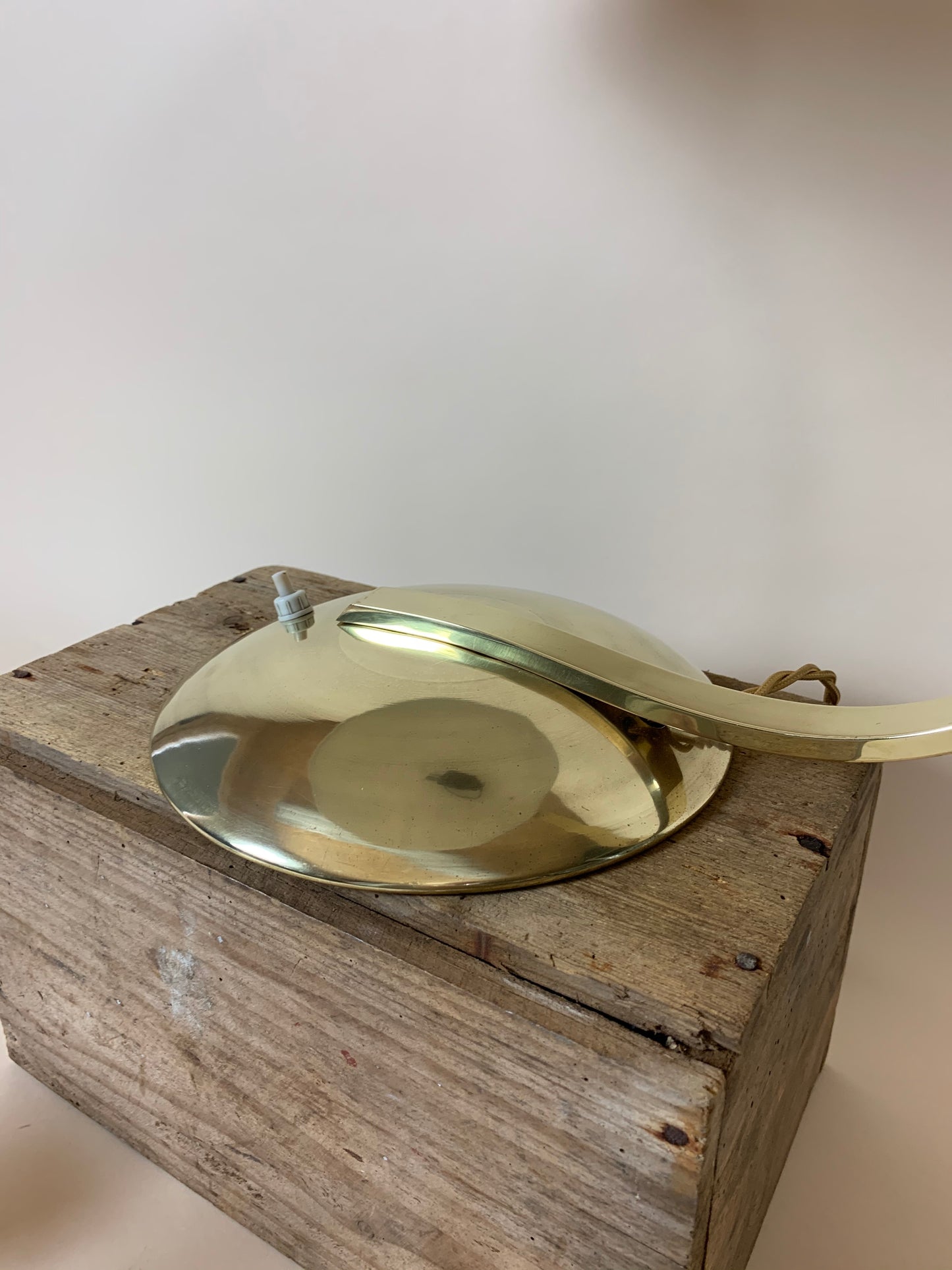 Hillebrand messinglampe