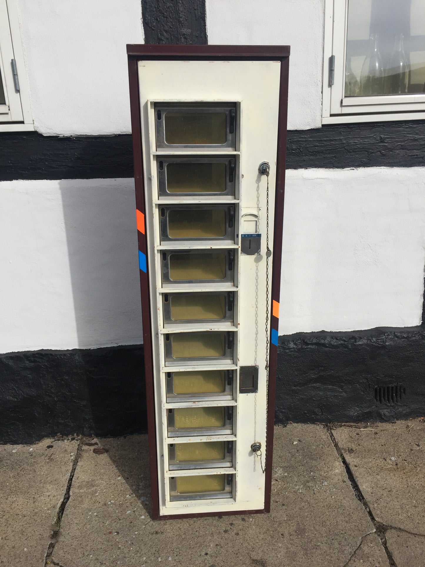 Sjov gammel automat fra et vaskeri