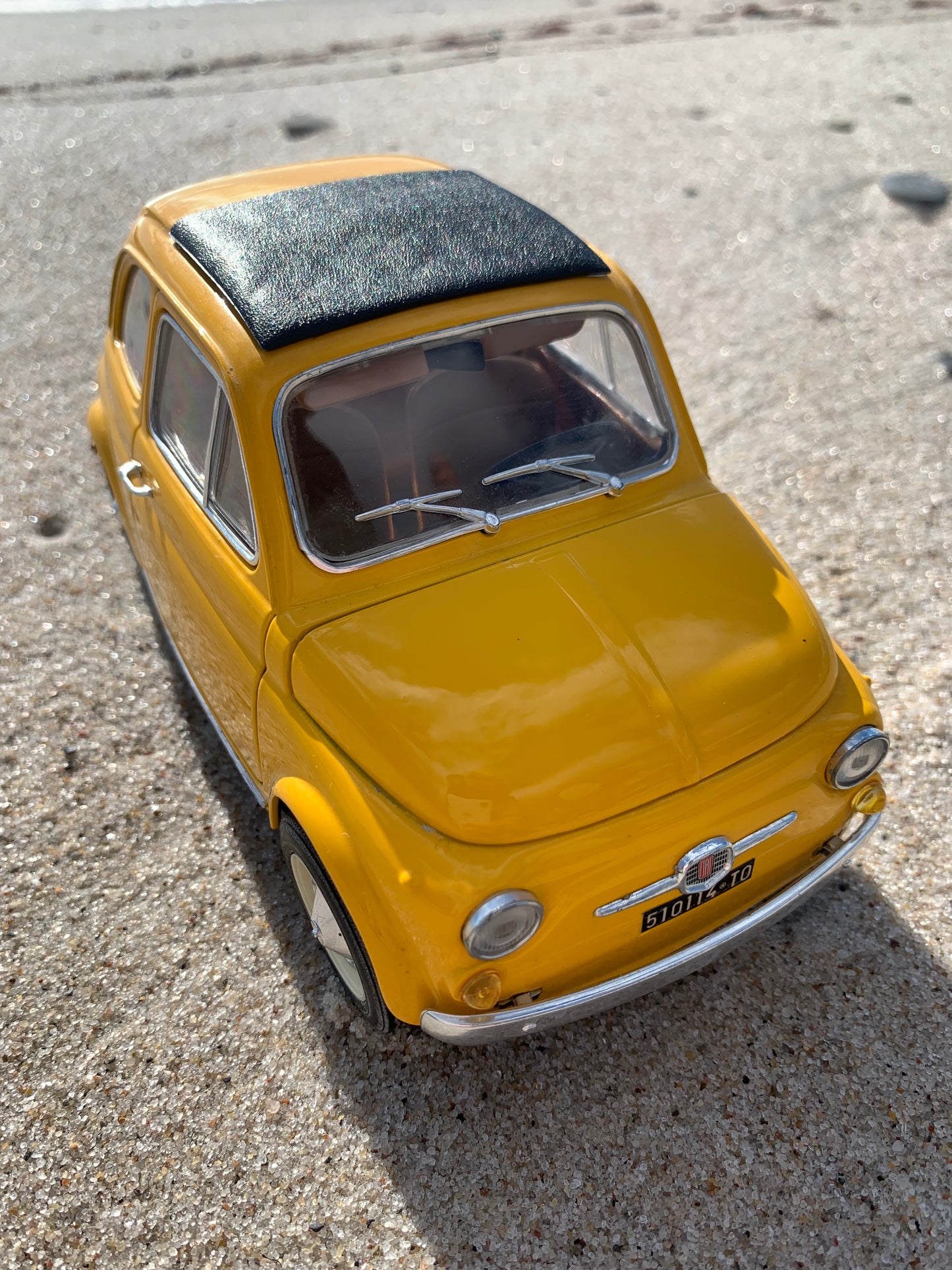 FIAT 500 - Gul