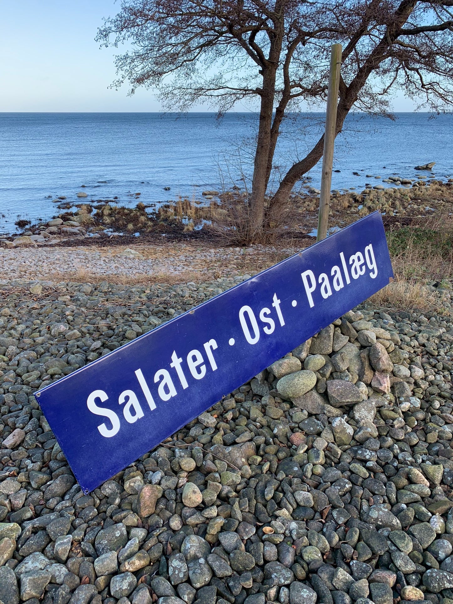 Salater - Ost - Pålæg emaljeskilt