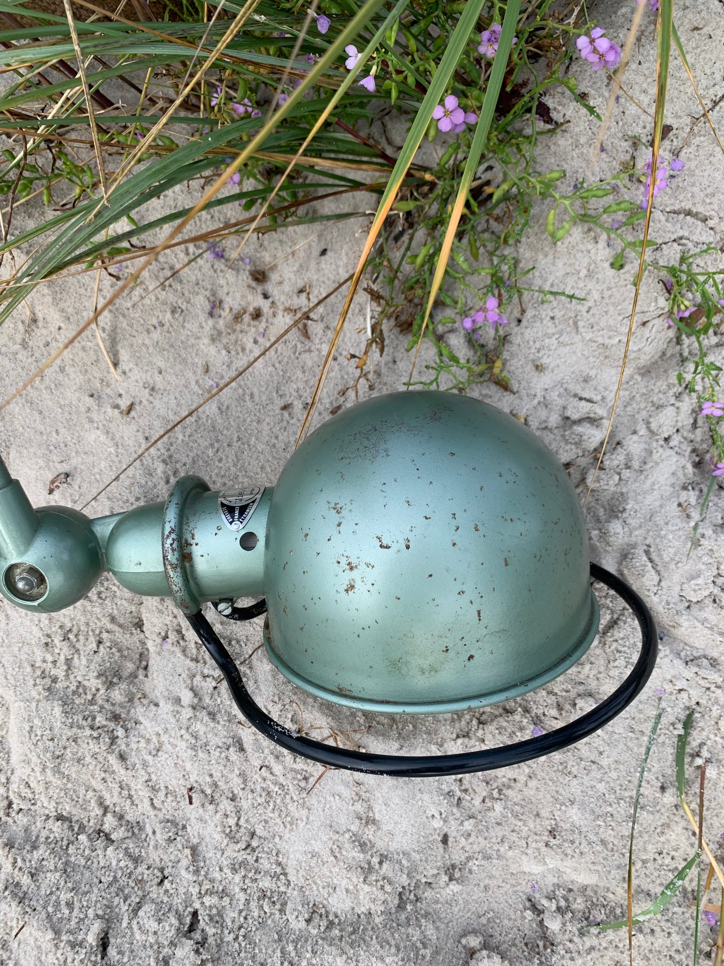 Jieldé væg/loftlampe med to arme - Grøn