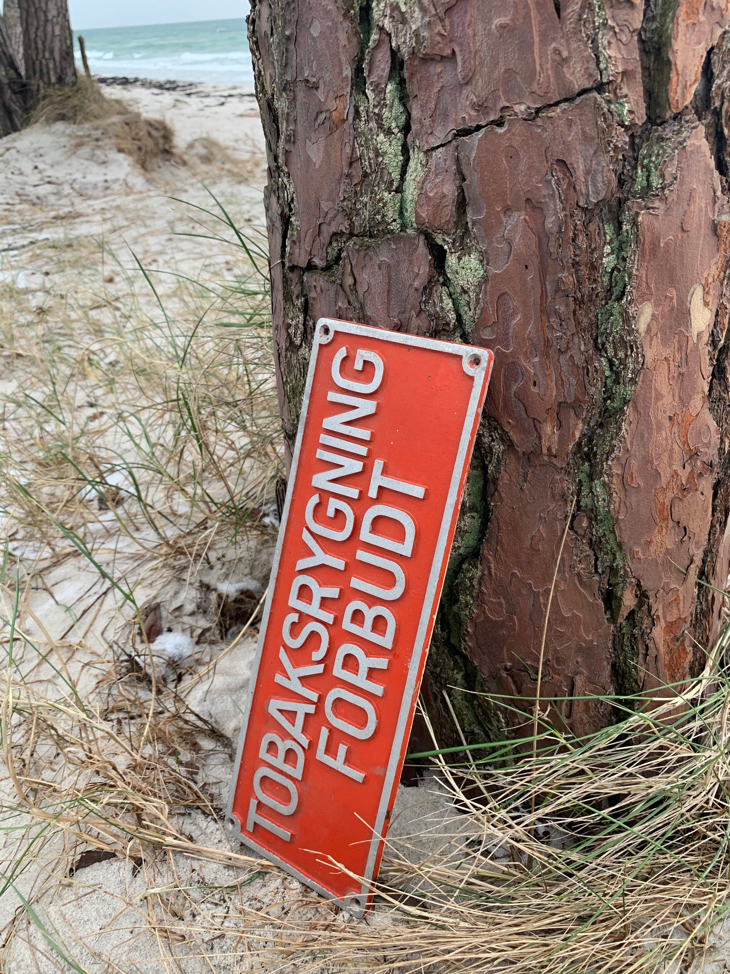 Skilt - Tobaksrygning forbudt