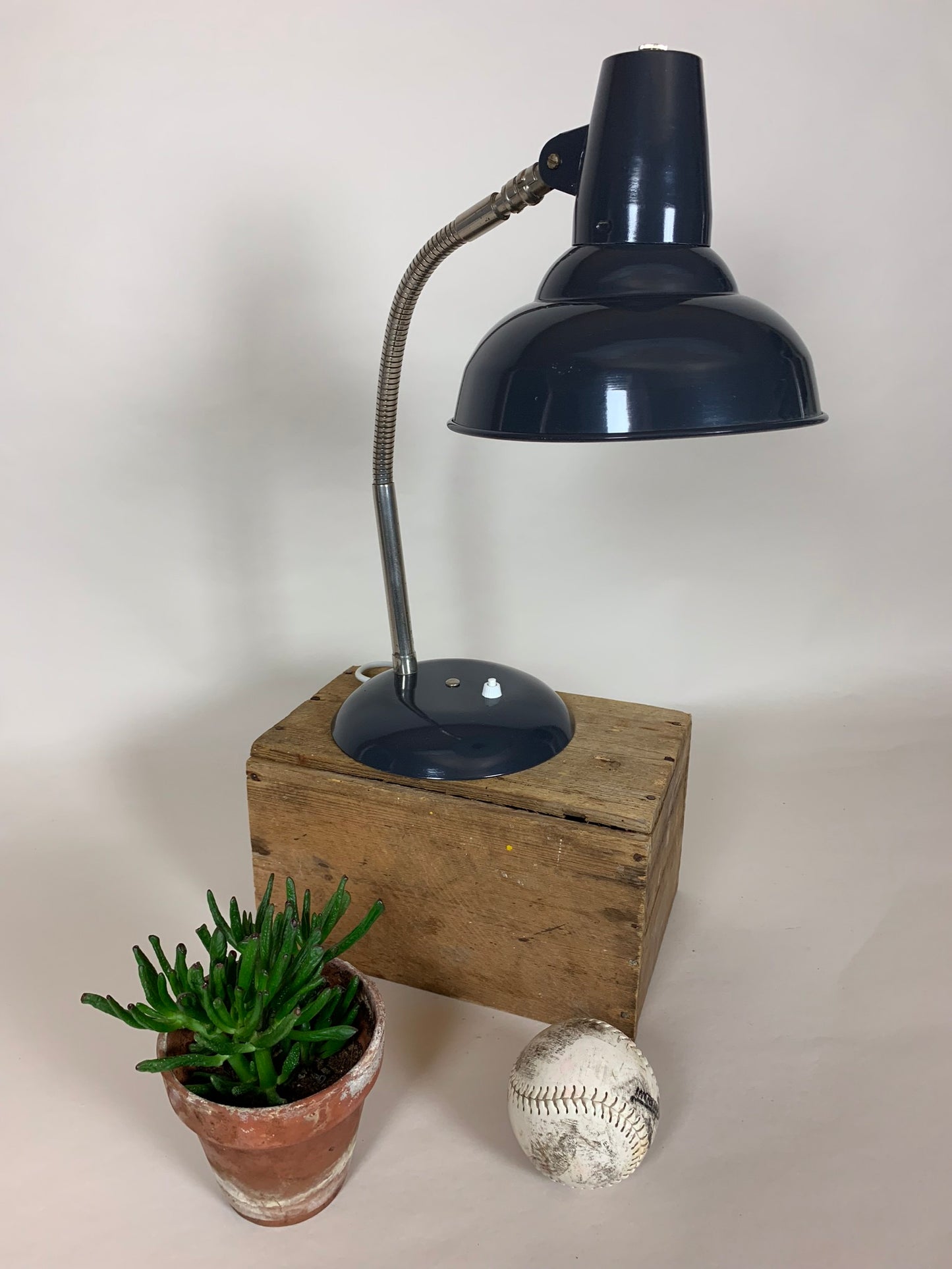 Skøn grå lampe