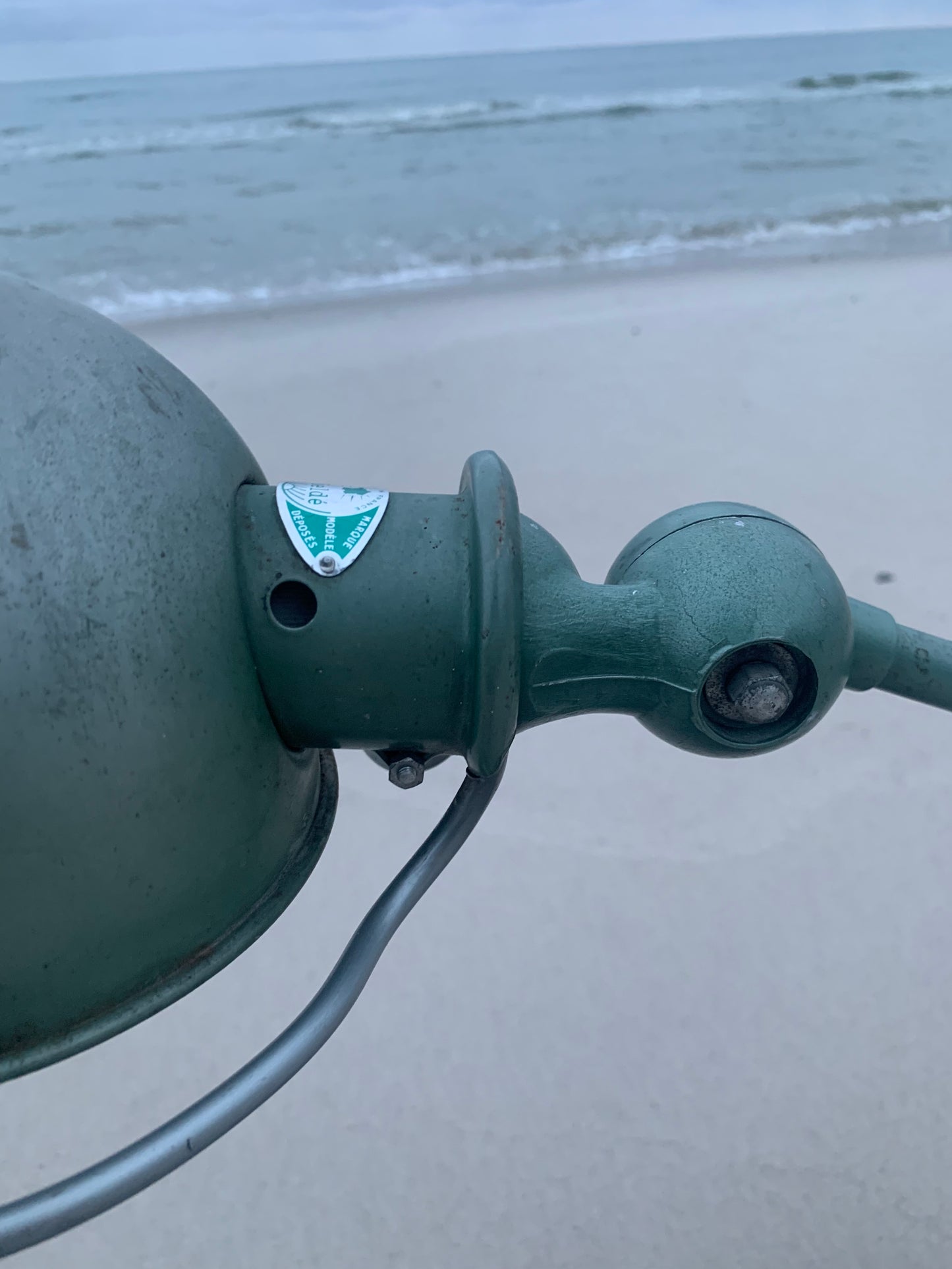 Jieldé bord/væglampe med 2 arme - Grøn