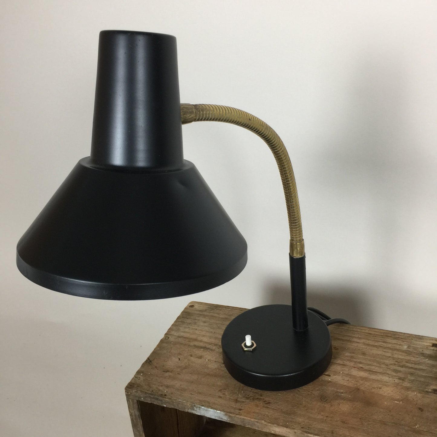 Lækker Tysk bordlampe med flexarm