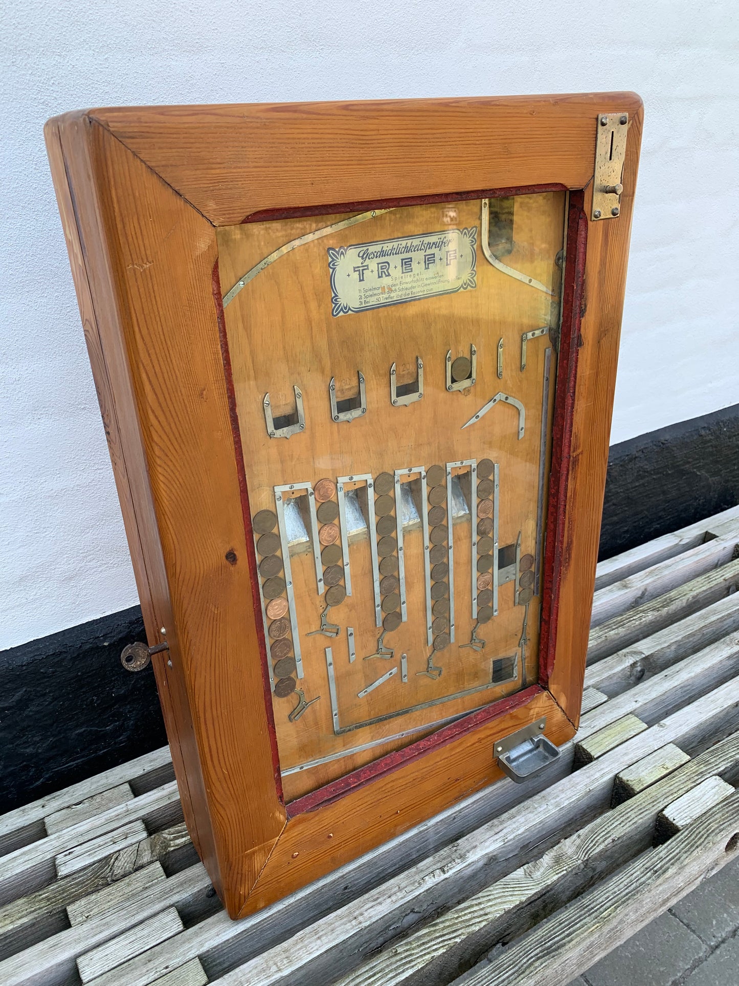 Gammel spilleautomat