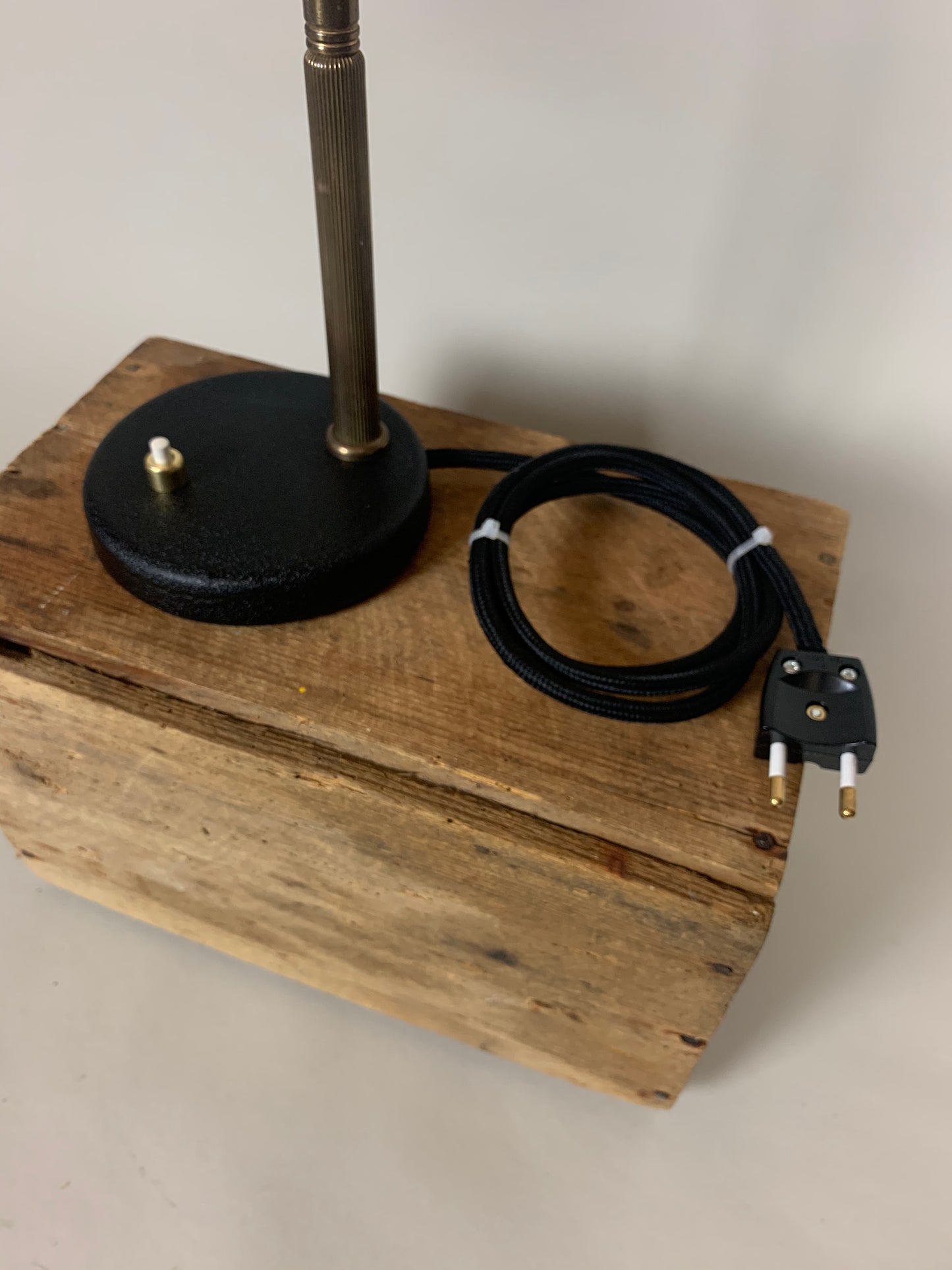 Vintagelampe med flexarm - Sort