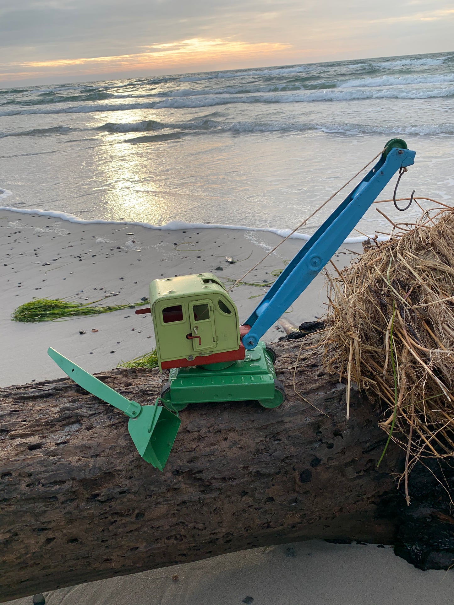 Skøn gammel mekanisk kran