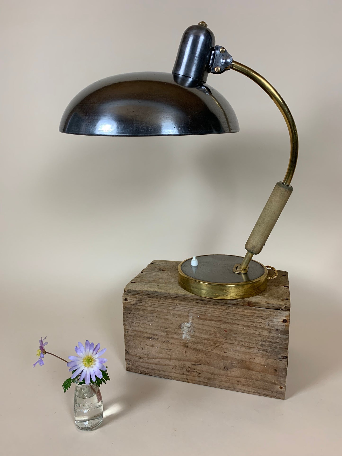 Skøn og rå vintagelampe