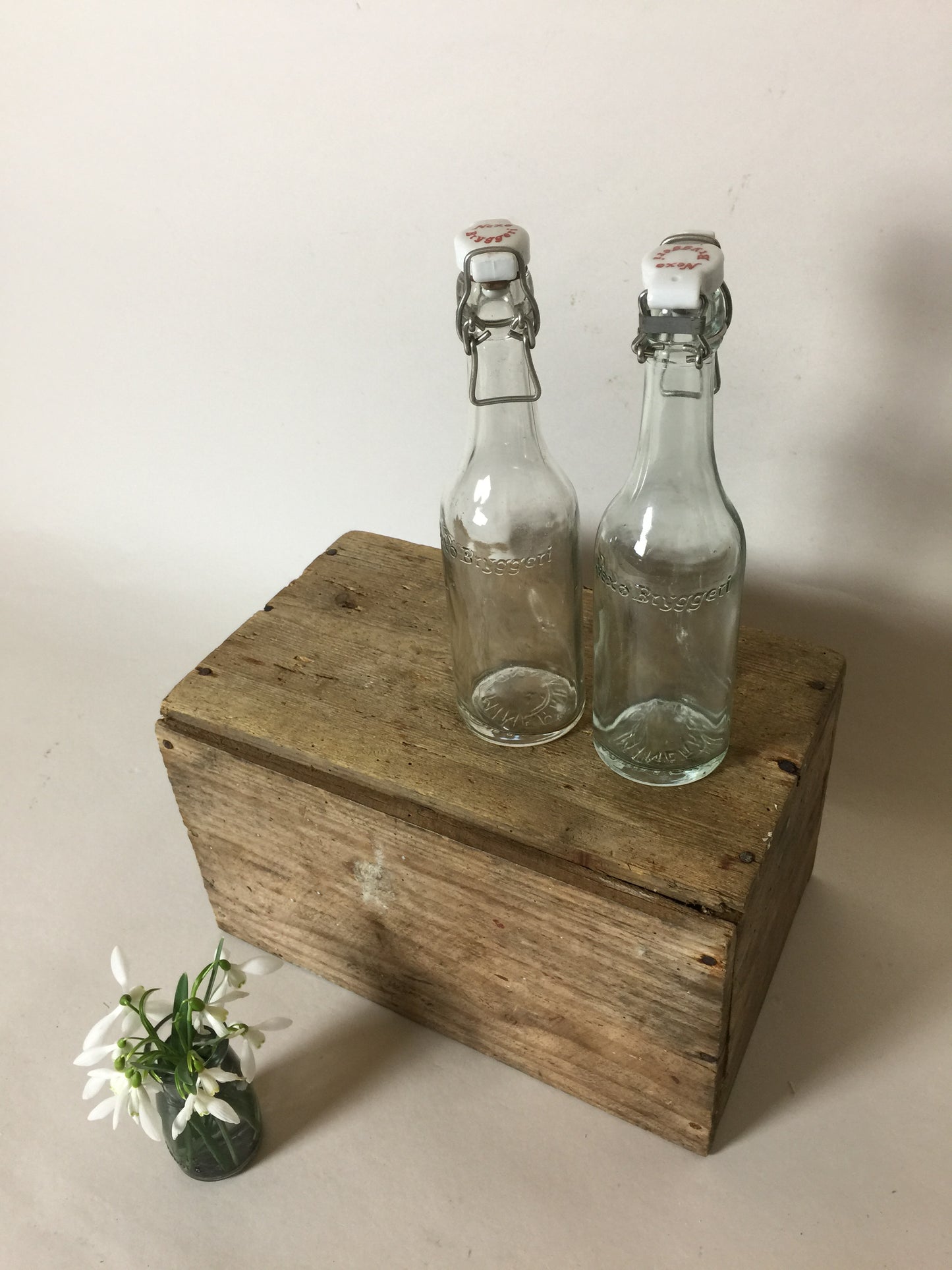 Flaske fra Nexø bryggeri (prisen er pr. stk.)