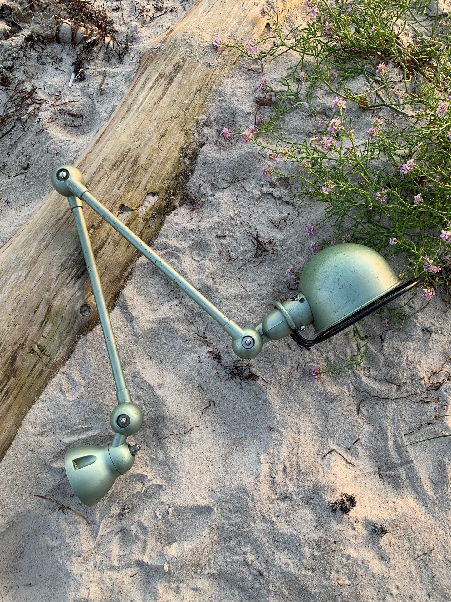 Jieldé væg/loftlampe med to arme - Grøn