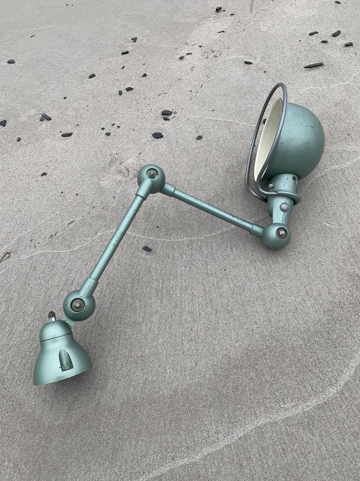 Jieldé væglampe med to arme - Grøn