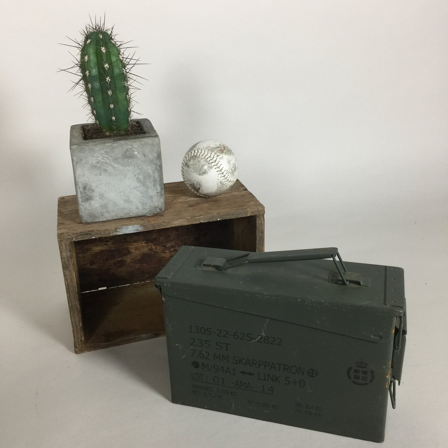 Original US ammunitionskasse