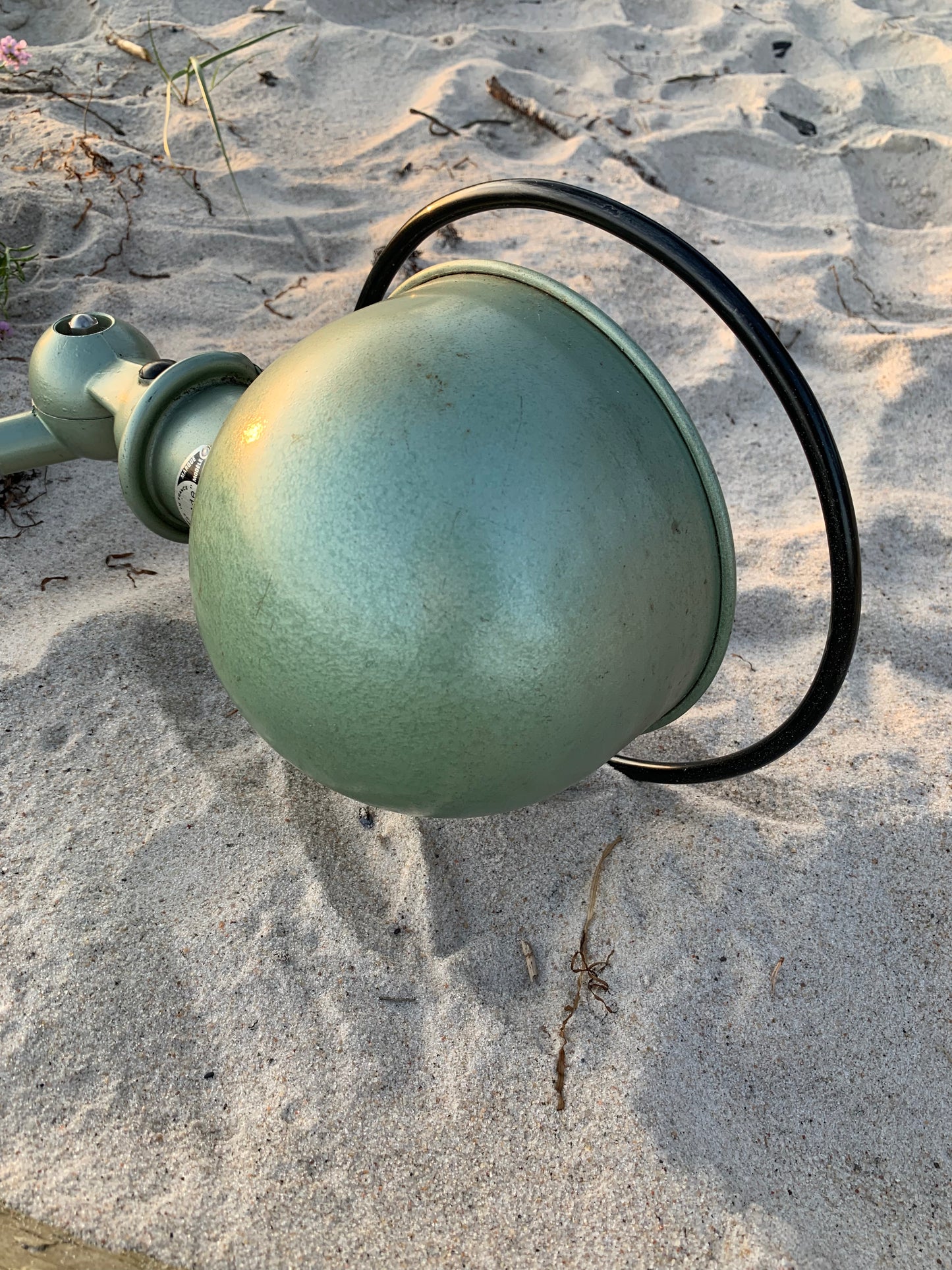 Jieldé væg/loftlampe med to arme - Grøn