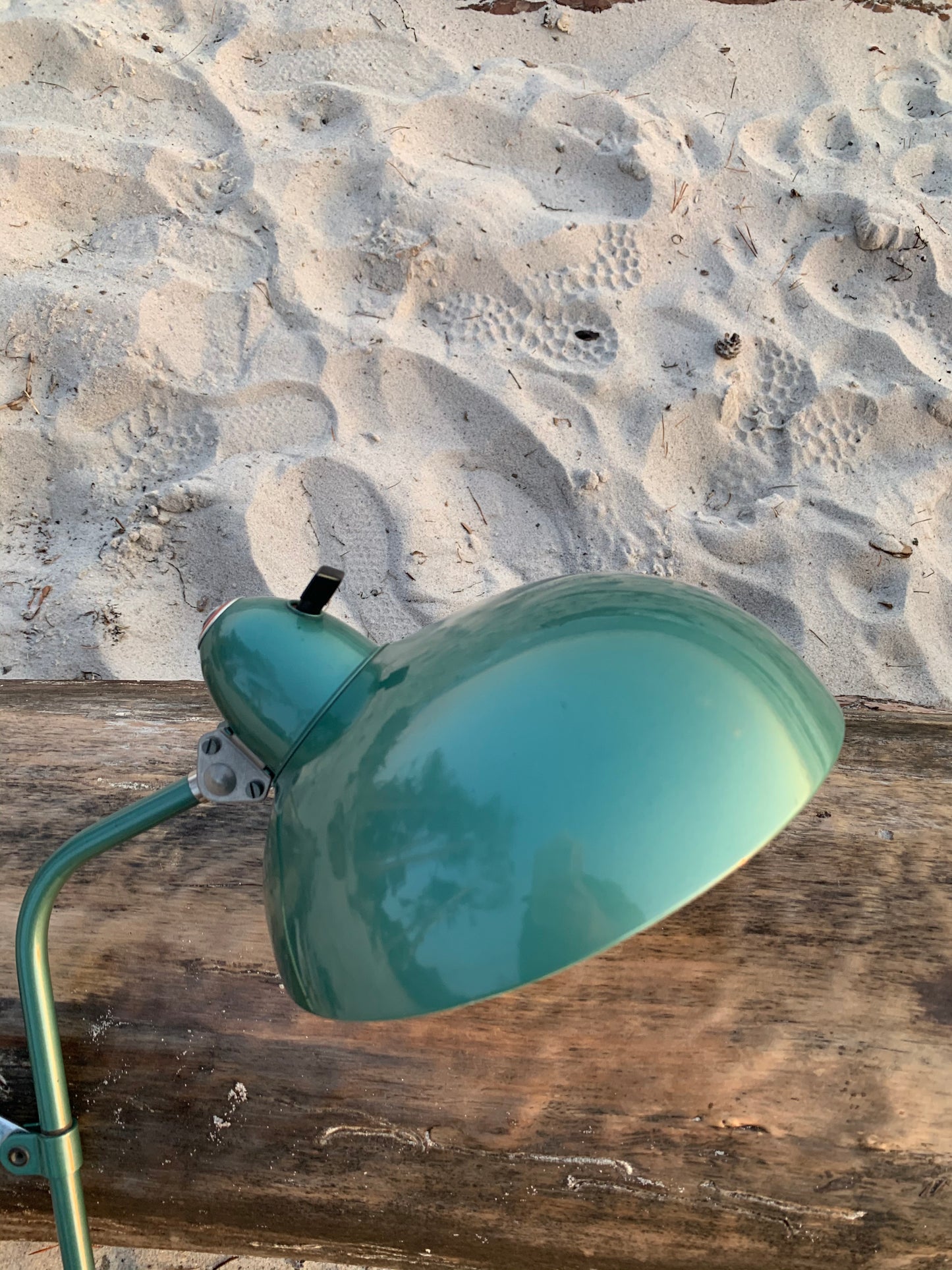 Helo sakselampe - Grøn