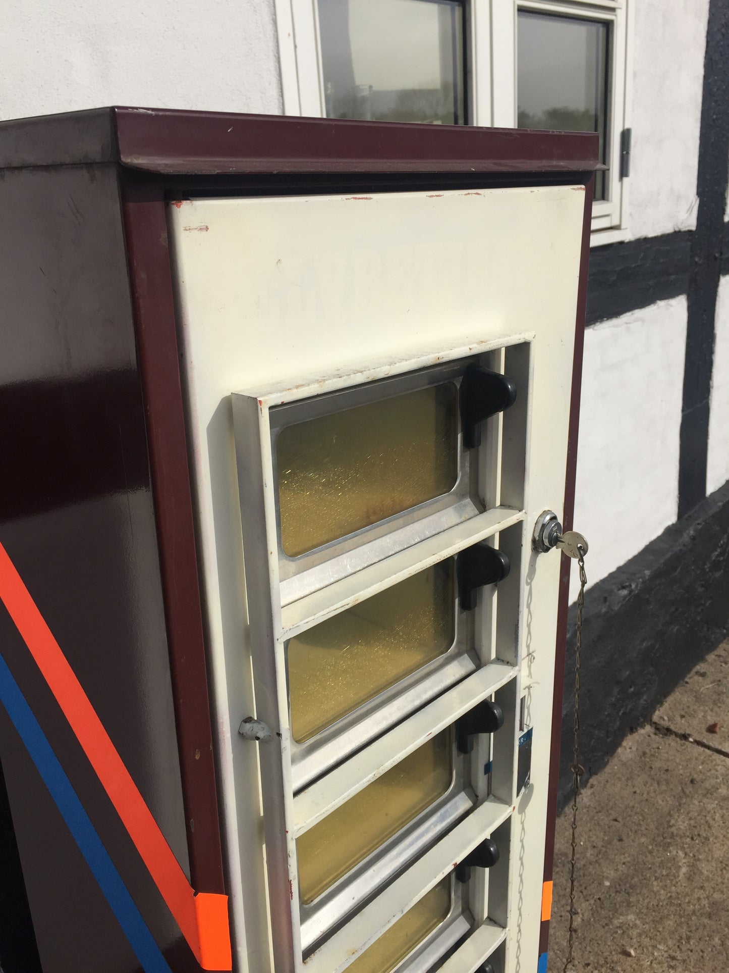 Sjov gammel automat fra et vaskeri