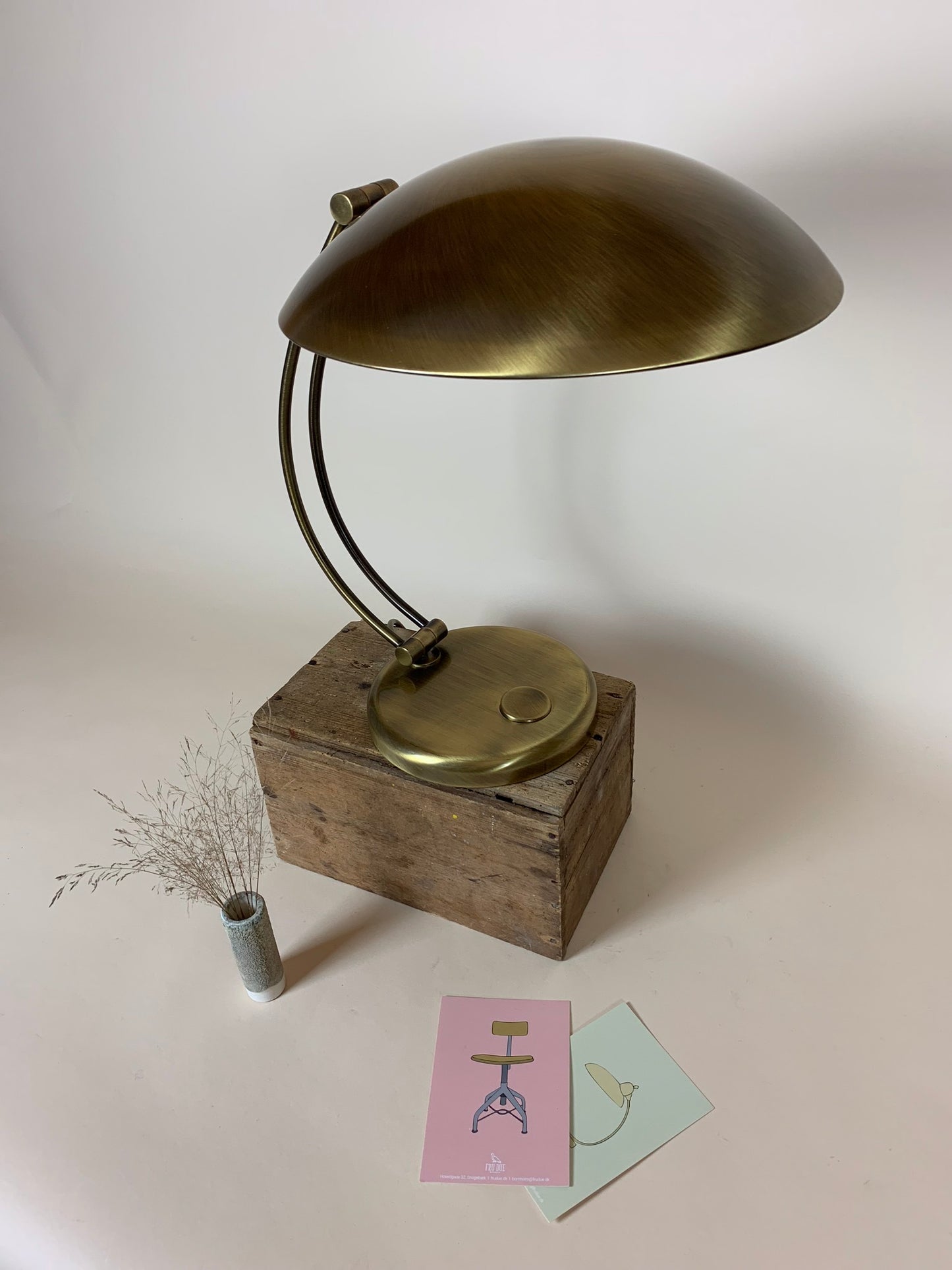 Hillebrand lampe fra omkring 1950 - Sjældent set eksemplar