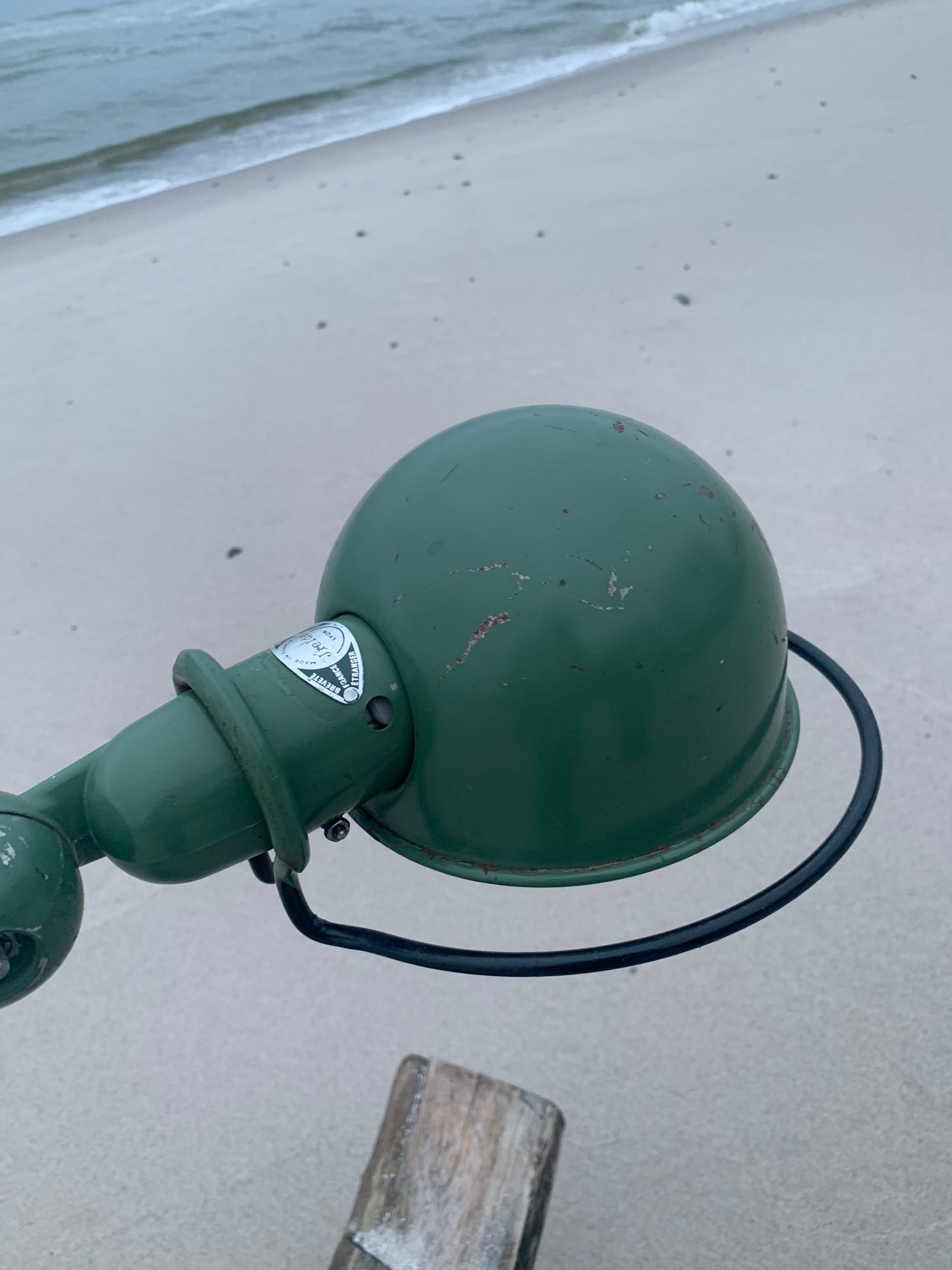 Jieldé bord/væg lampe med to arme - Grøn