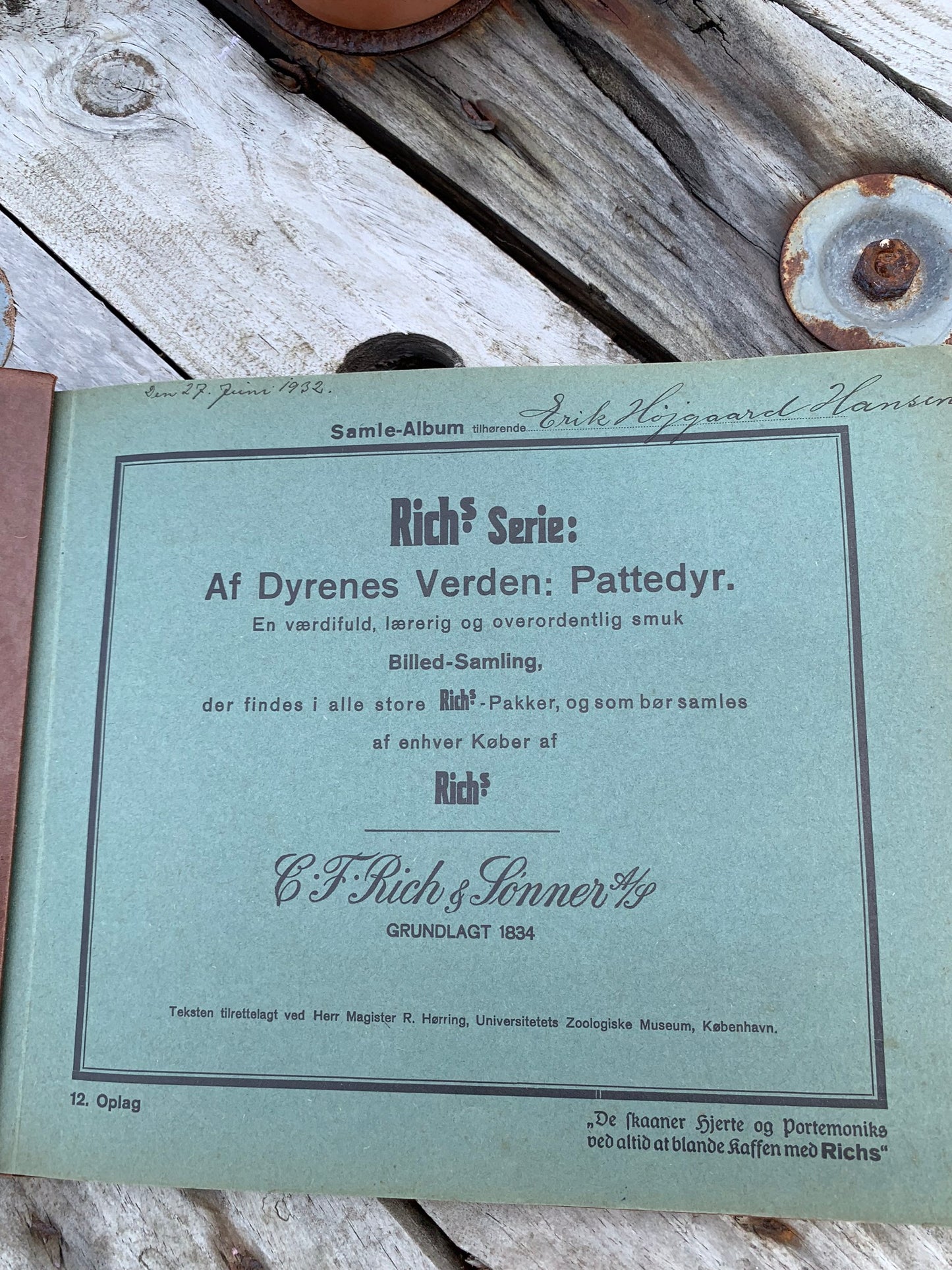 Rich’s samlealbum fra dyrenes verden (pattedyr)