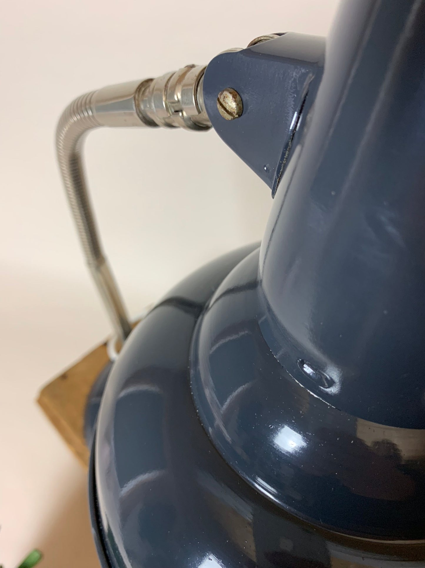 Skøn grå lampe