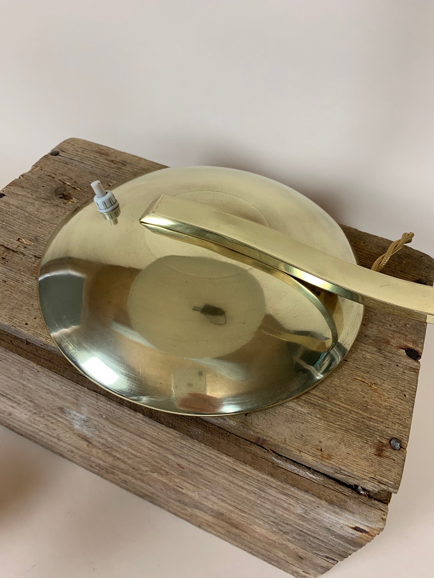 Hillebrand messinglampe