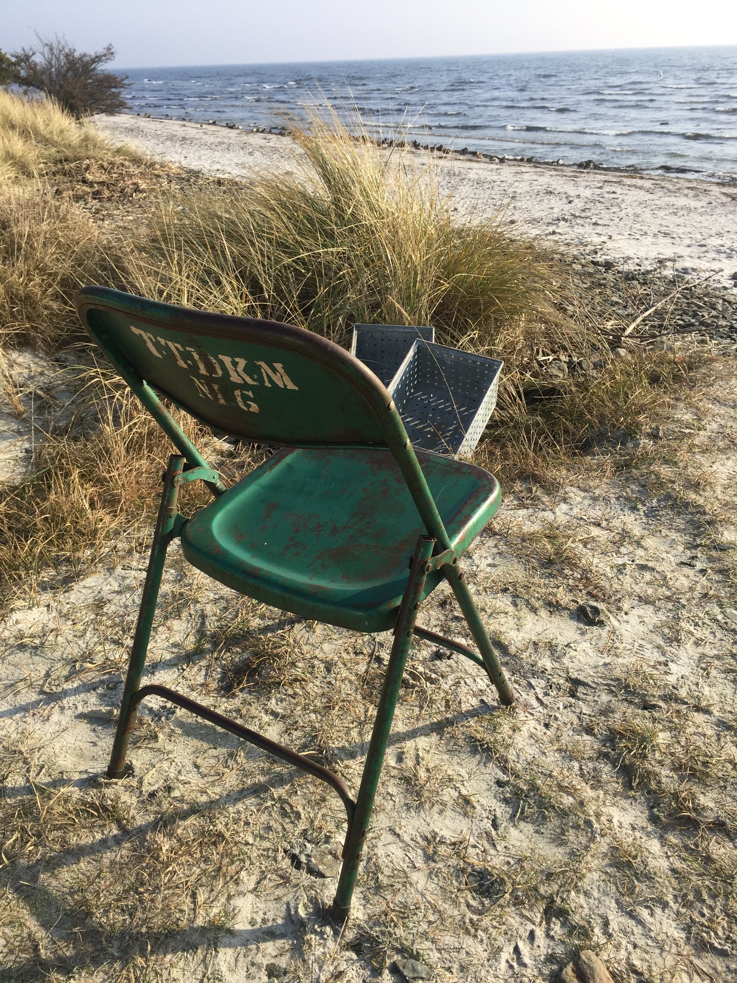 Rå klapstol med masser af patina (Prisen er pr. stk.)