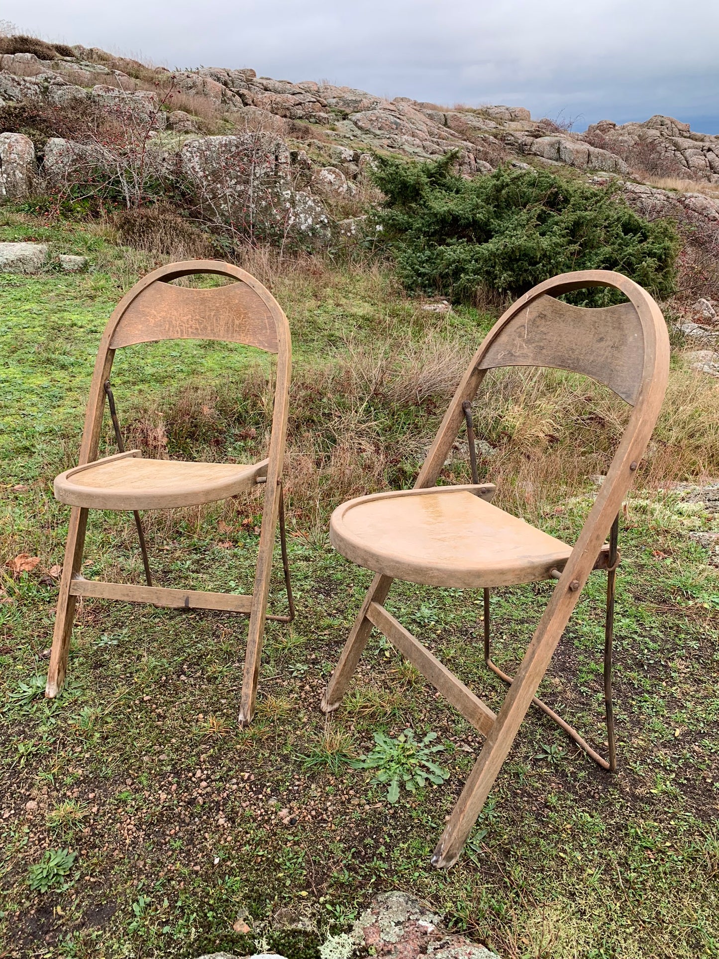Skøn og rå klapstol - sælges enkeltvis (prisen er pr. stk.)