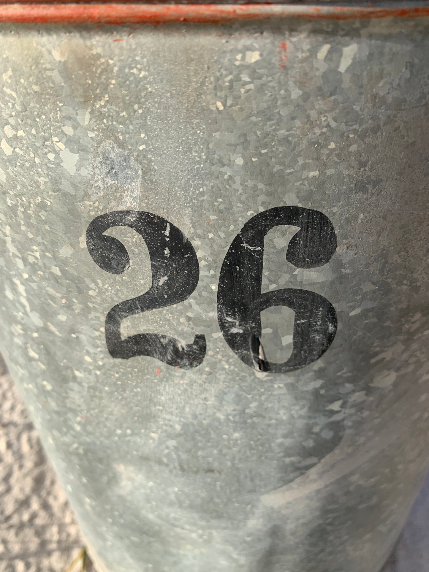 Dekorativ brandspand med låg - Nr. 26