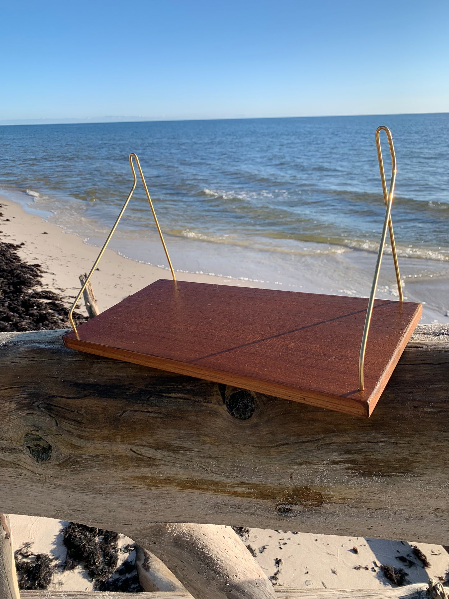 Hylde i teak