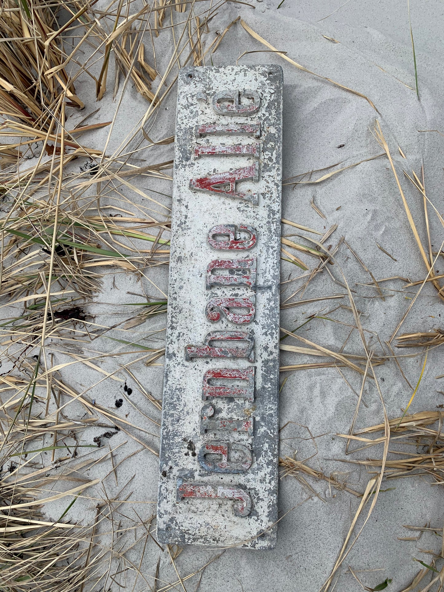 Vejskilt - Jernbane Allé