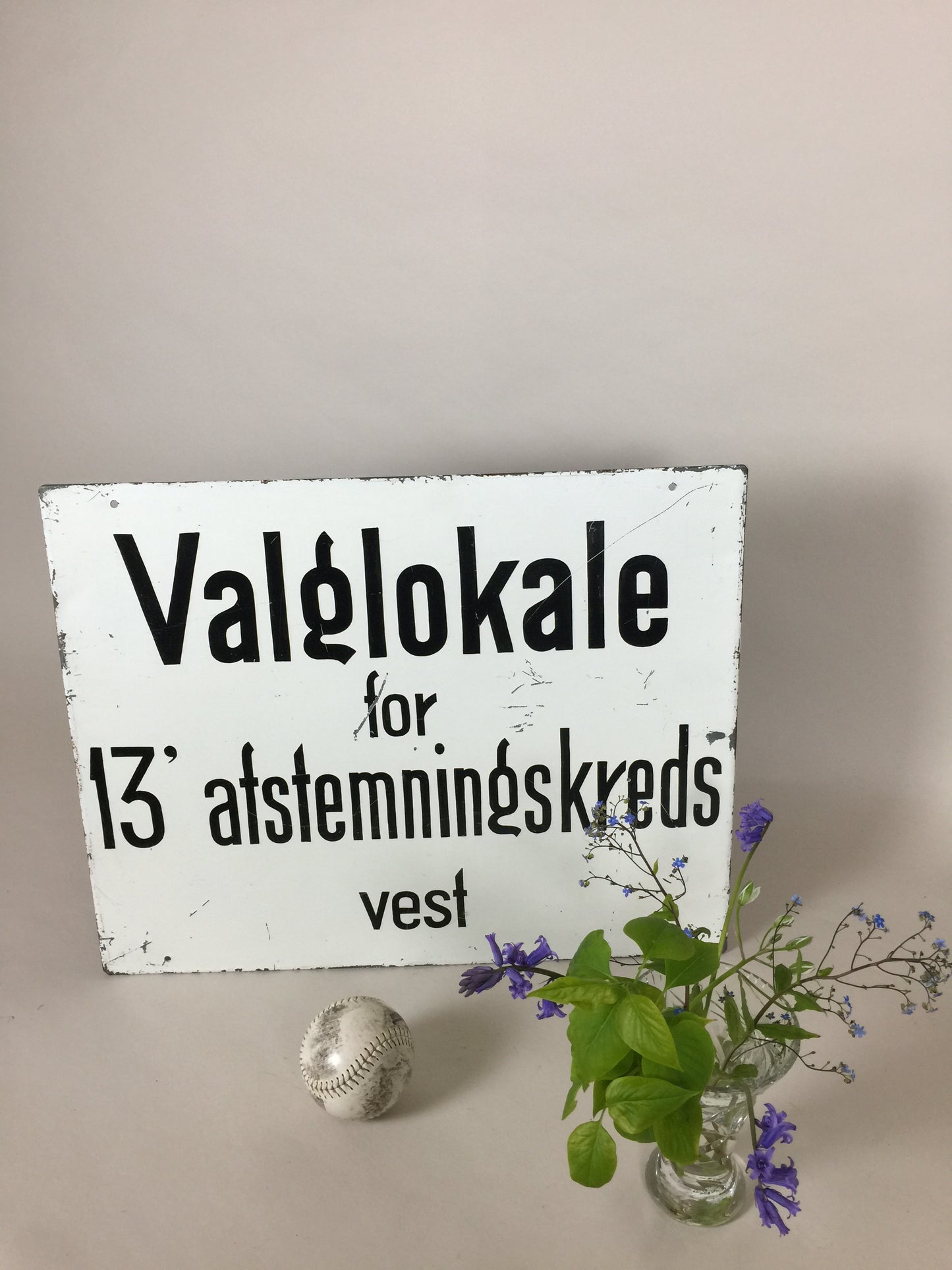Valgskilt 13 Vest