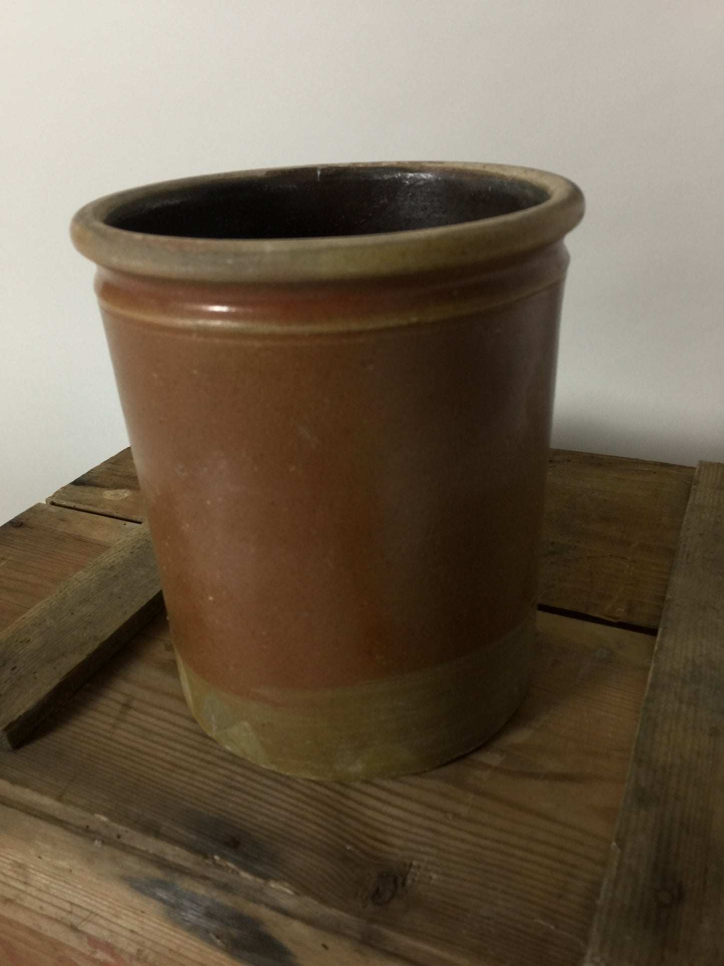 Syltekrukke med patina