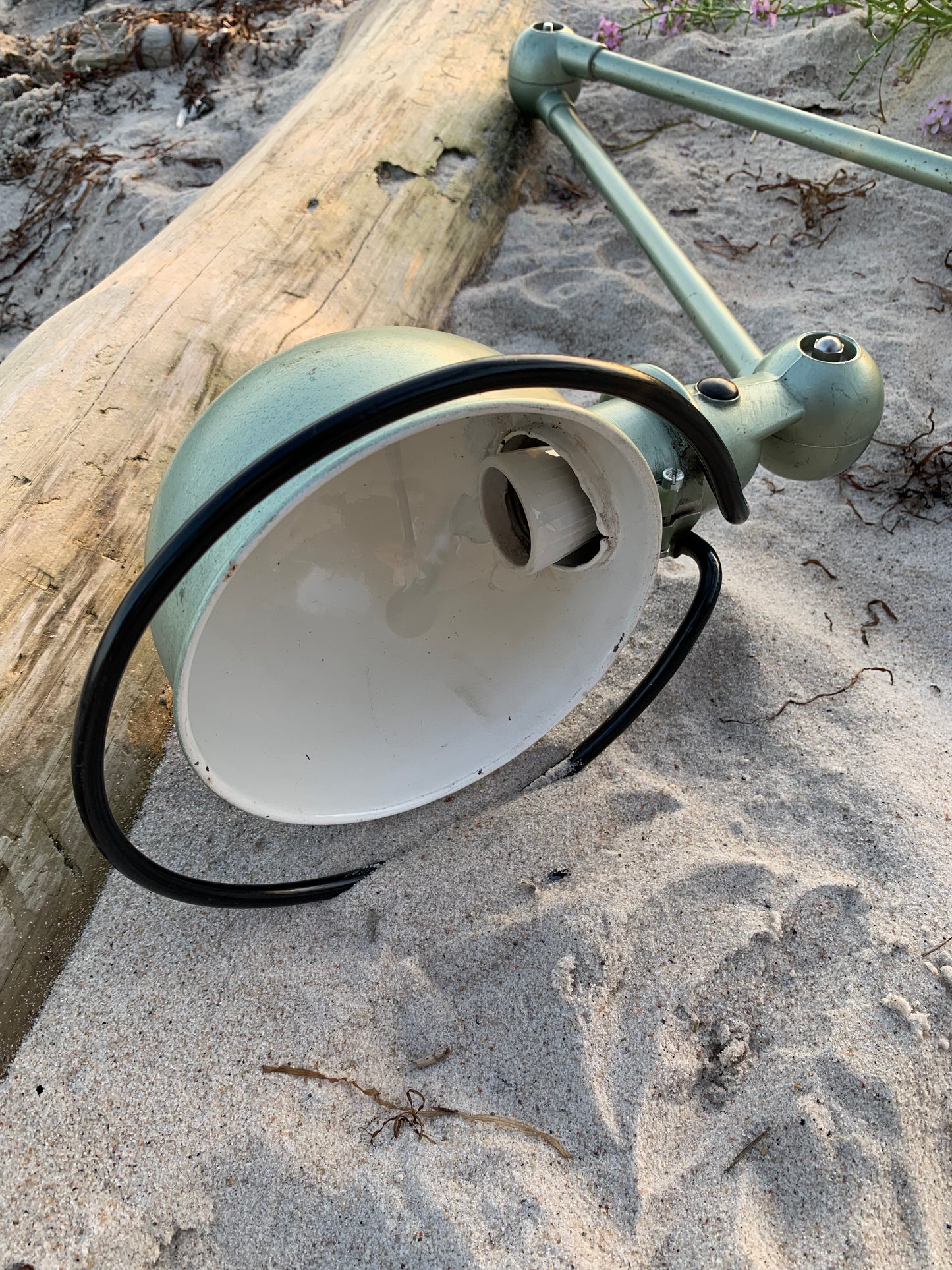 Jieldé væg/loftlampe med to arme - Grøn