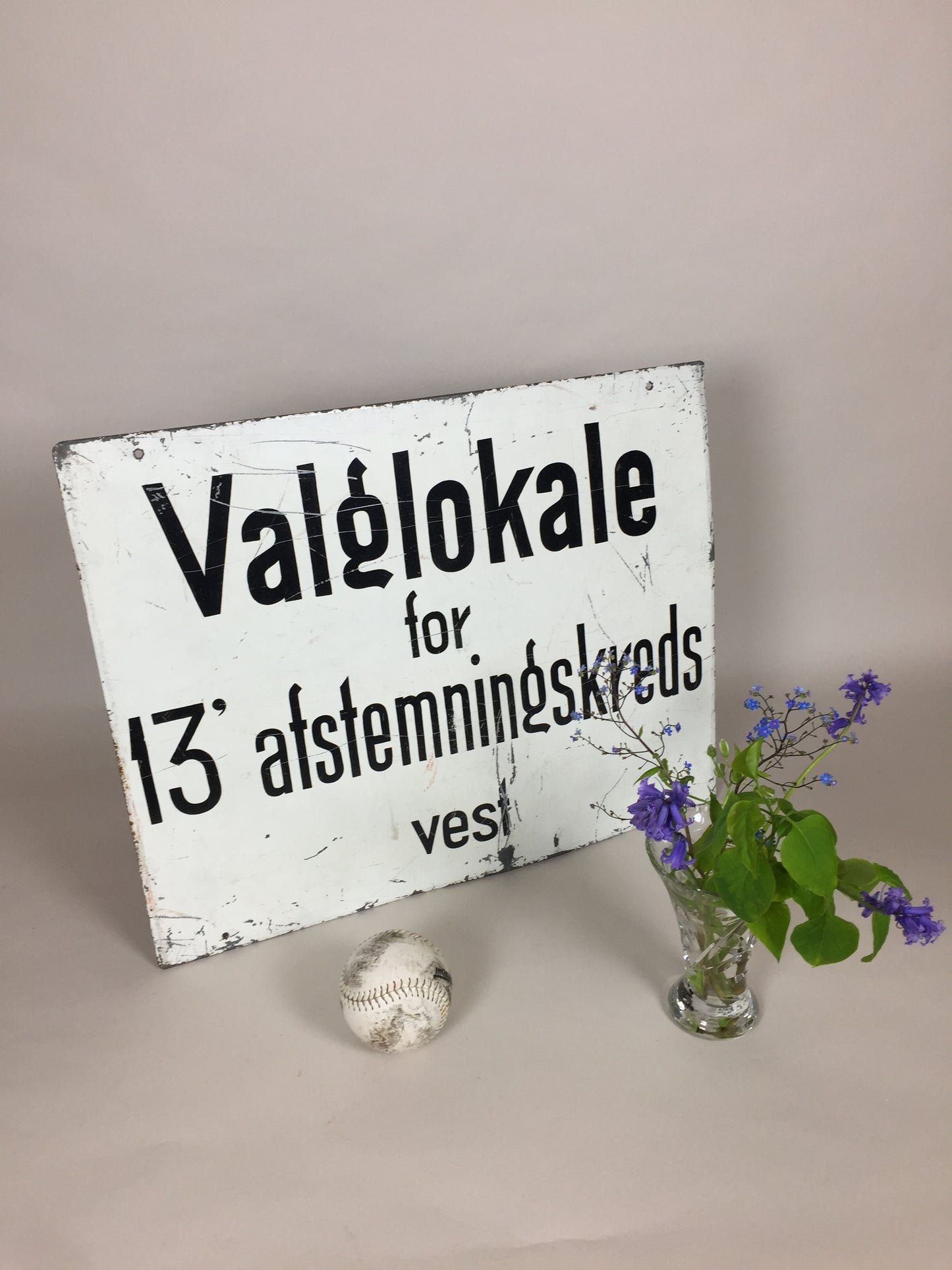 Valgskilt 13 Vest