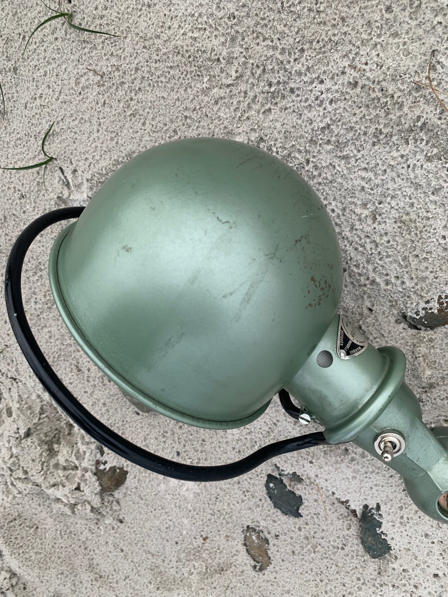 Jieldé væglampe 2 arme - Grøn