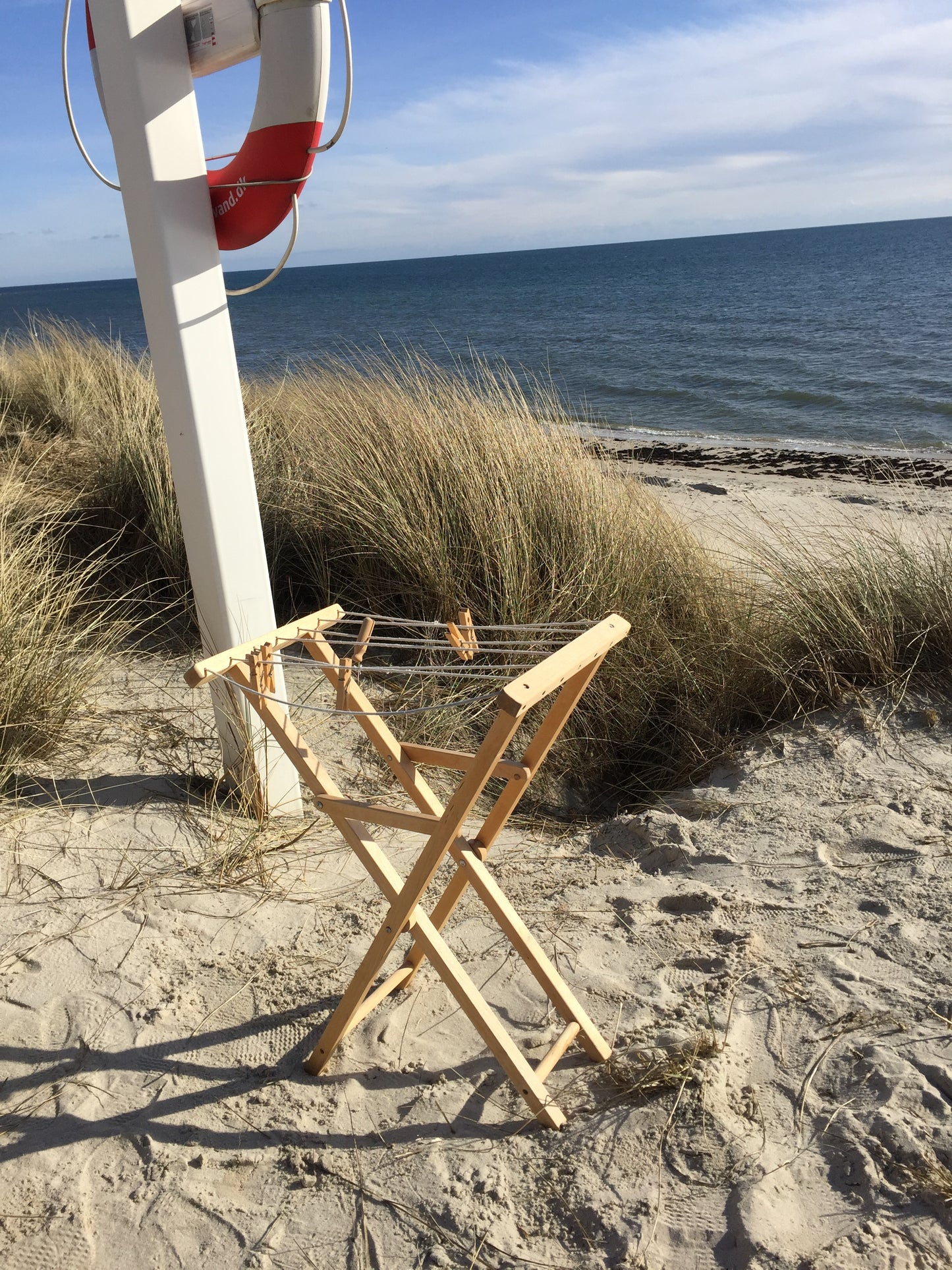 Når dukketøjet skal hænges til tørre