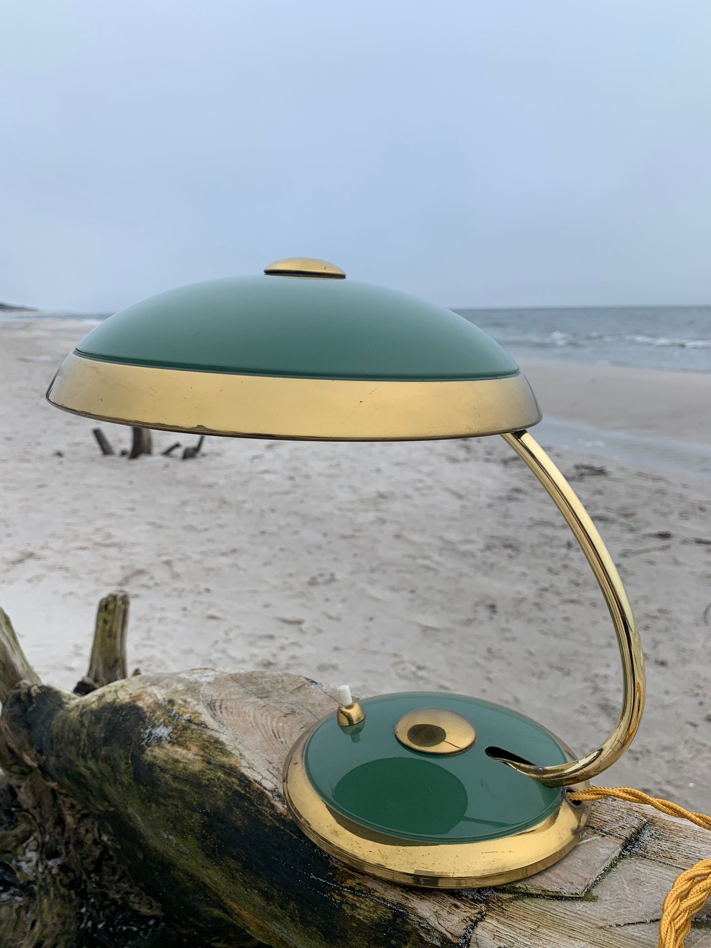 Helo - Grøn og messing